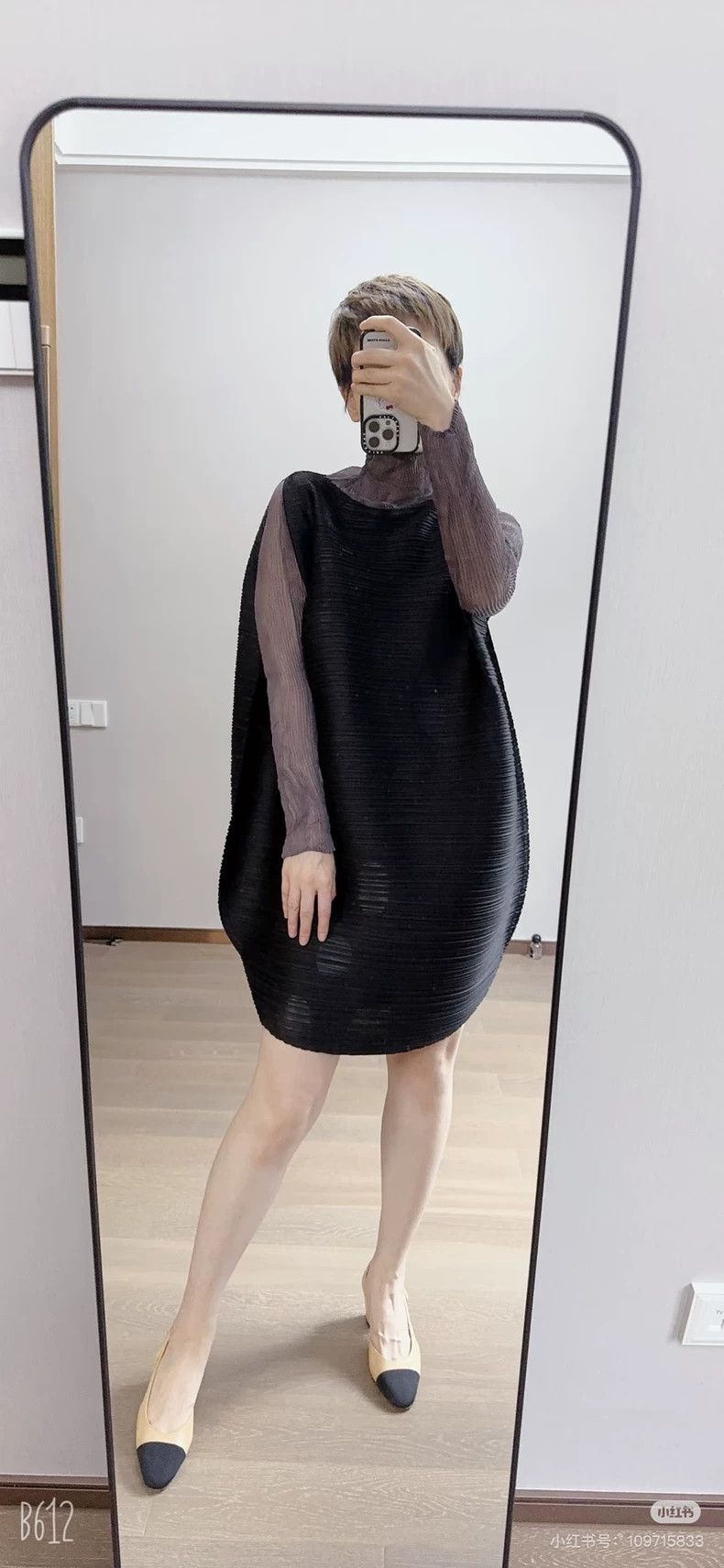 Issey Miyake Issey Miyake size:one size Black round vest Size S / US 4 / IT 40 - 2 Thumbnail