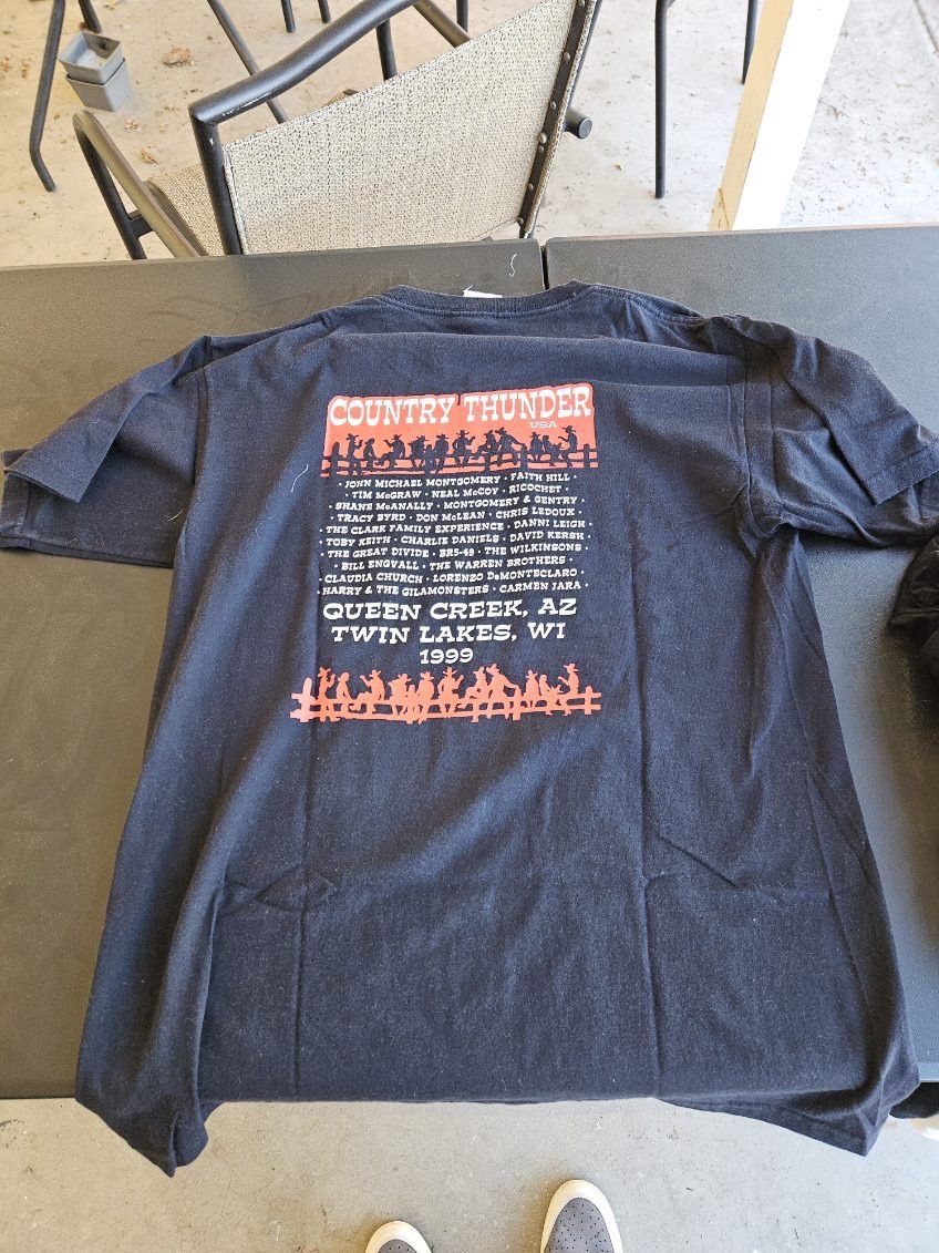 Other Country Thunder 1999 Tee Size US L / EU 52-54 / 3 - 2 Thumbnail