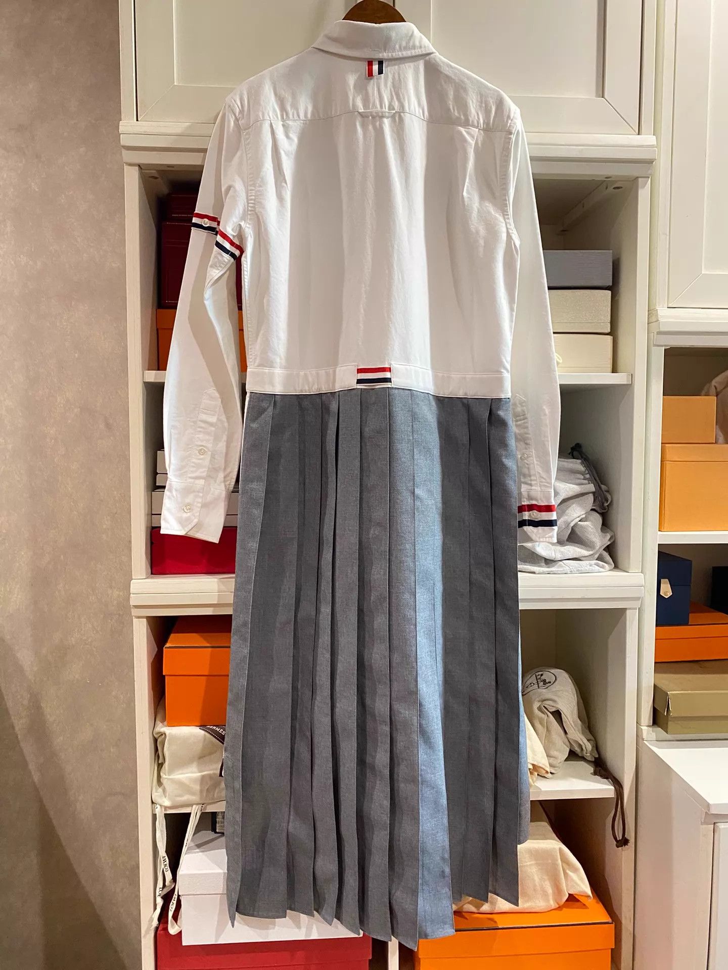 Thom Browne Thom Browne Color Blocked Classic Dress Women's Size XS / US 0-2 / IT 36-38 - 2 Thumbnail