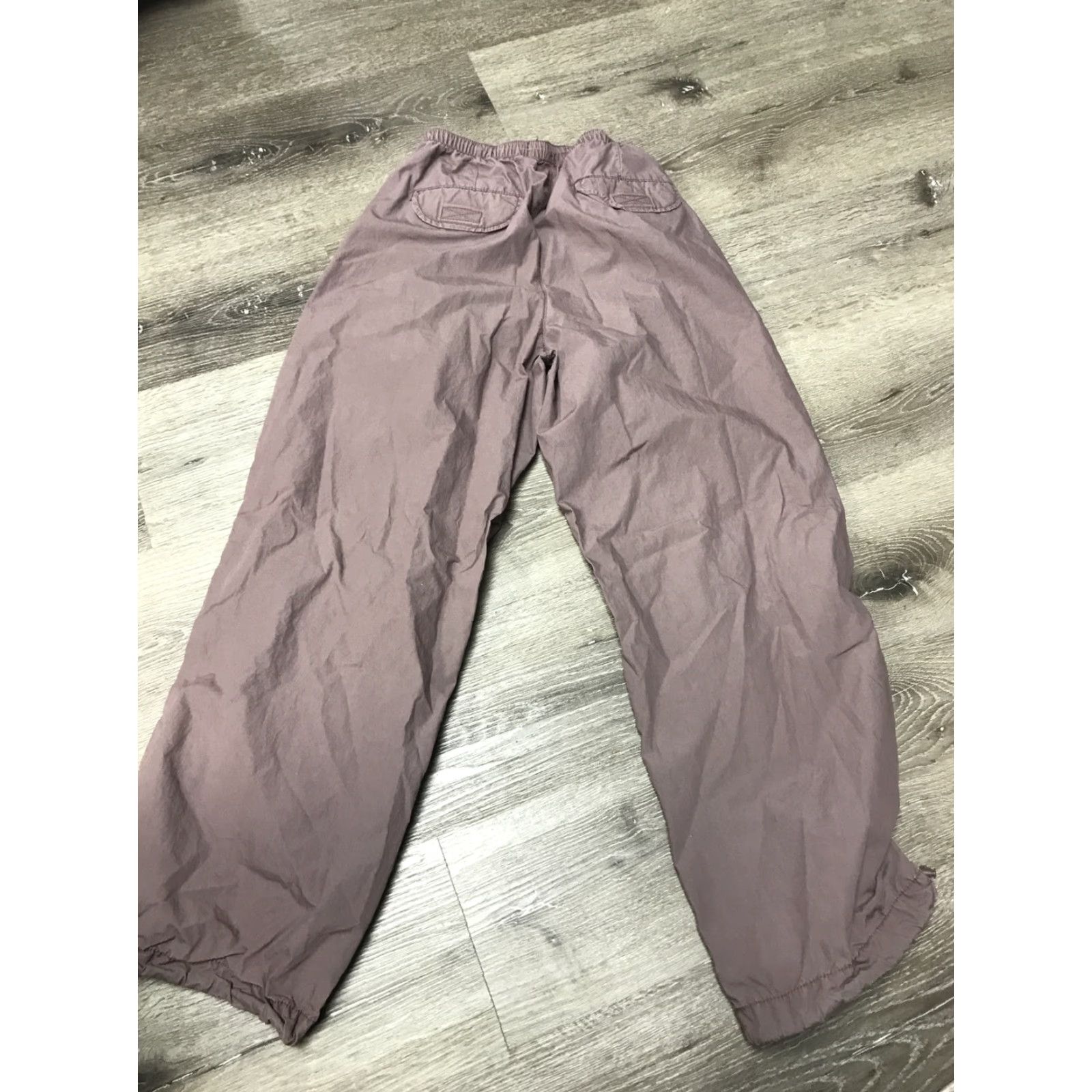 Aeropostale Aeropostale Pants Women's XS Parachute Pant Wide-Leg Jogger Light Purple Pattern Solid Casual Size 26" / US 2 / IT 38 - 2 Thumbnail