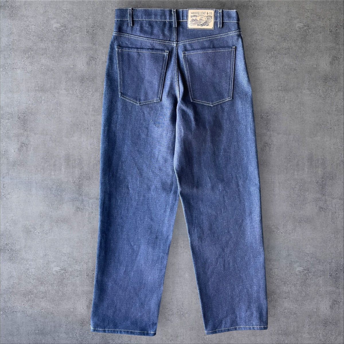 Warren Lotas VERY CLEAN WARREN LOTAS SABATA DENIM RAW INDIGO PANT SIZE 34 Size US 34 / EU 50 - 12 Thumbnail