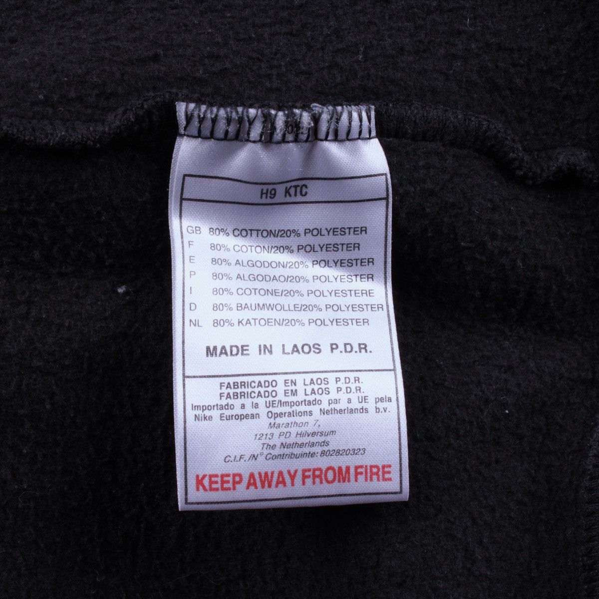 Nike × Vintage NIKE Vintage Cotton Full Zip Pockets Sweater Jacket Size US L / EU 52-54 / 3 - 23 Thumbnail