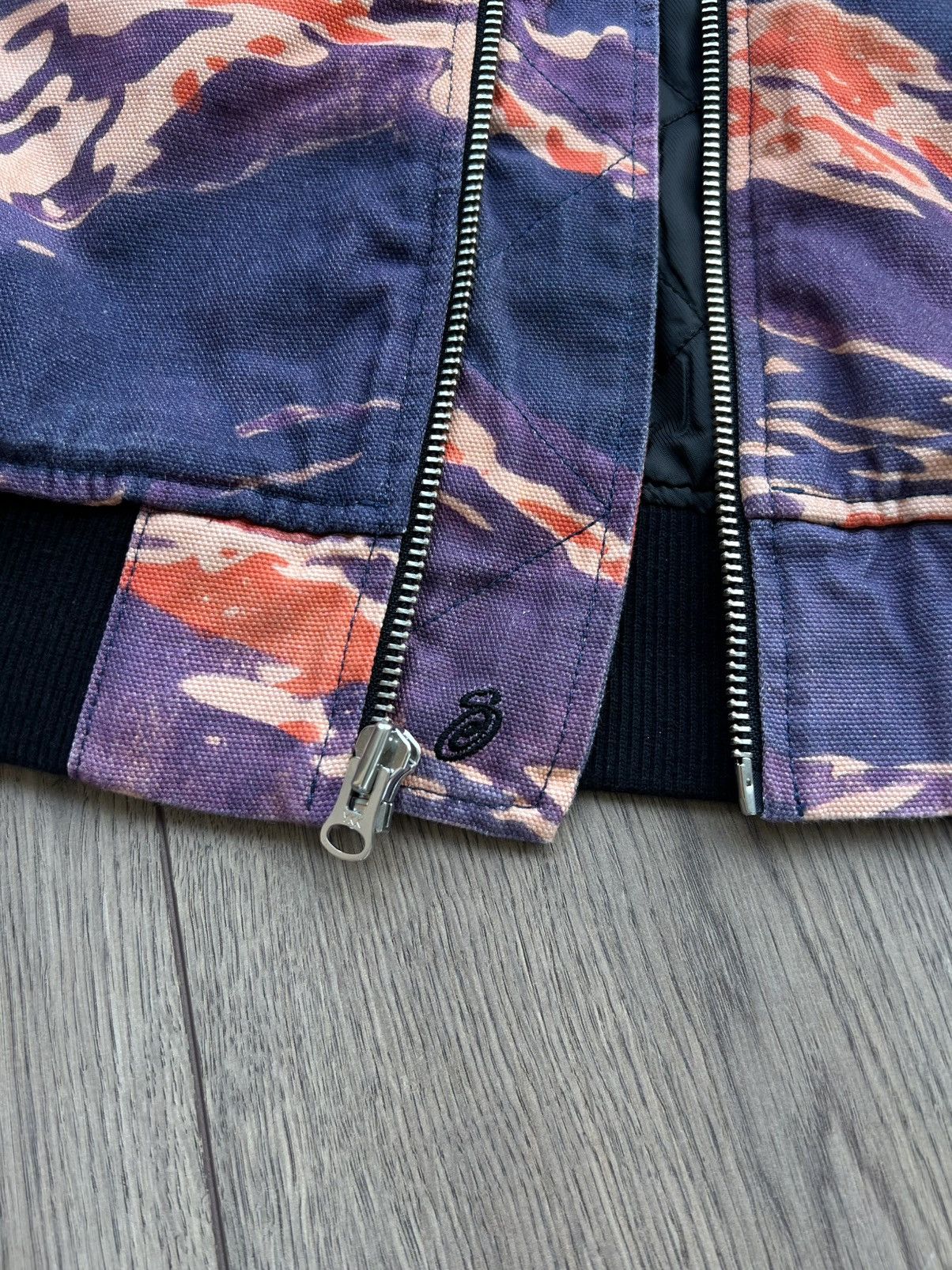 Stussy x Lucien Smith Tigris Bomber Jacket Large