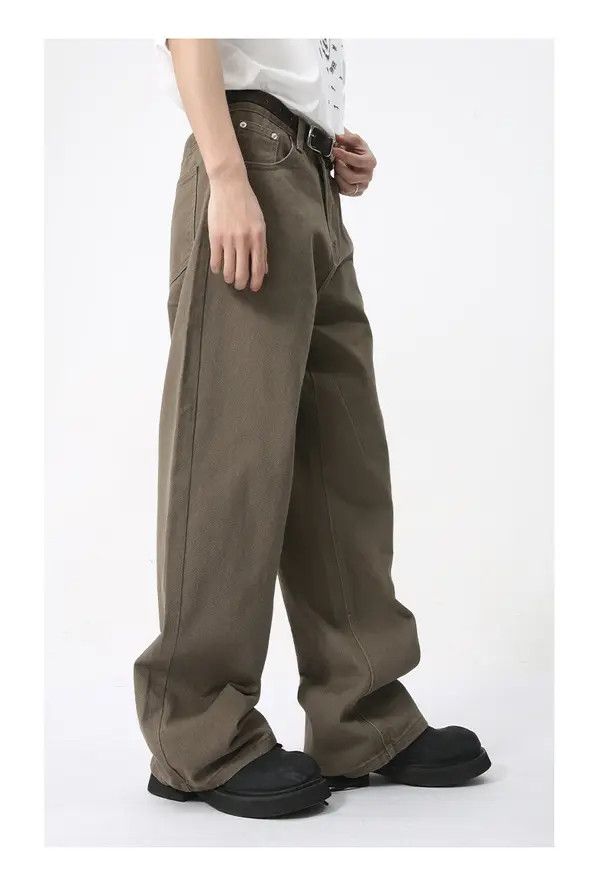 Japanese Brand Misuzu x Misa Street retro washed dark brown jeans Size US 32 / EU 48 - 4 Thumbnail