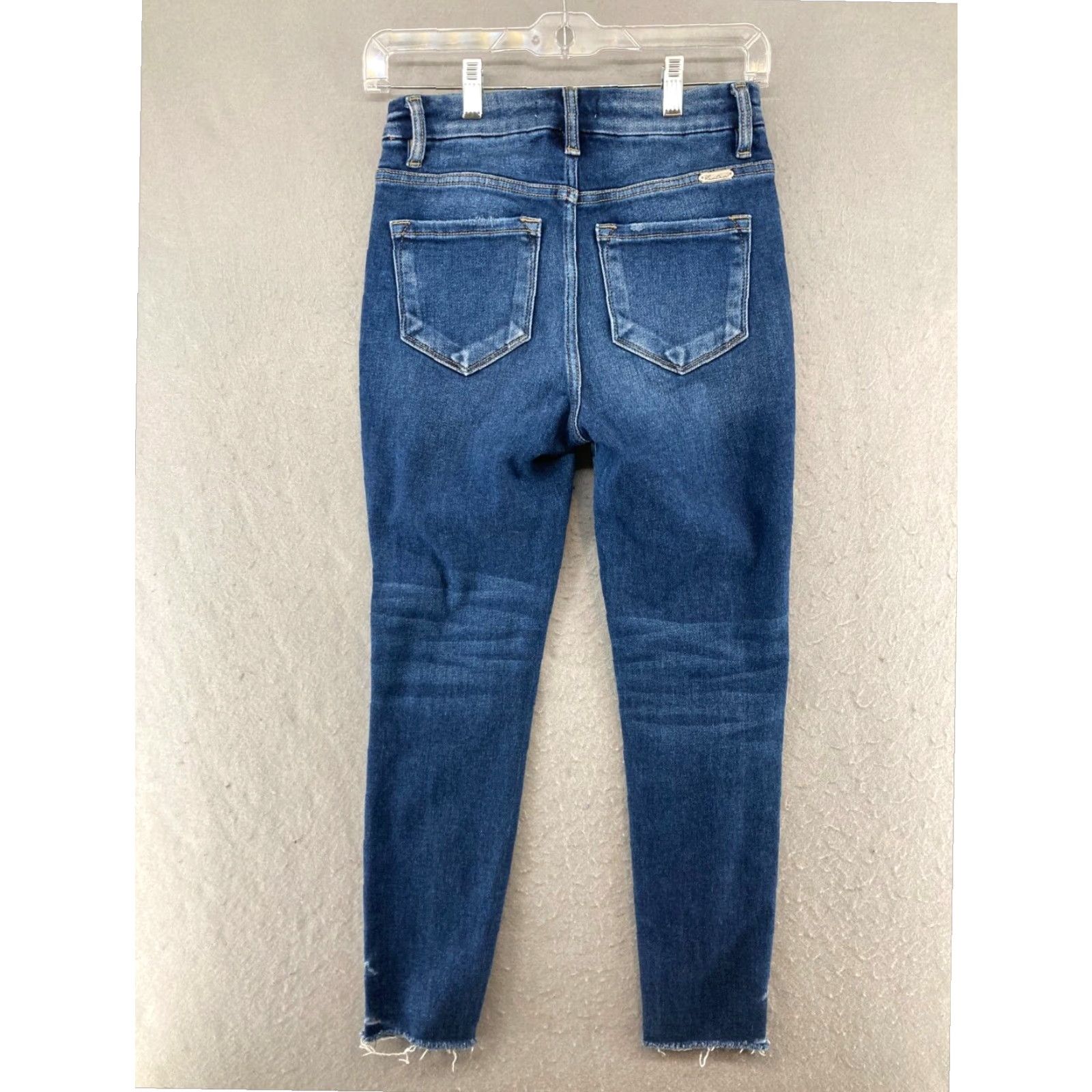 Vintage RanCan Kurvy Signature Women Ultra High Rise Ankle Skinny Jeans 25 Size 42" / US 20 - 7 Thumbnail
