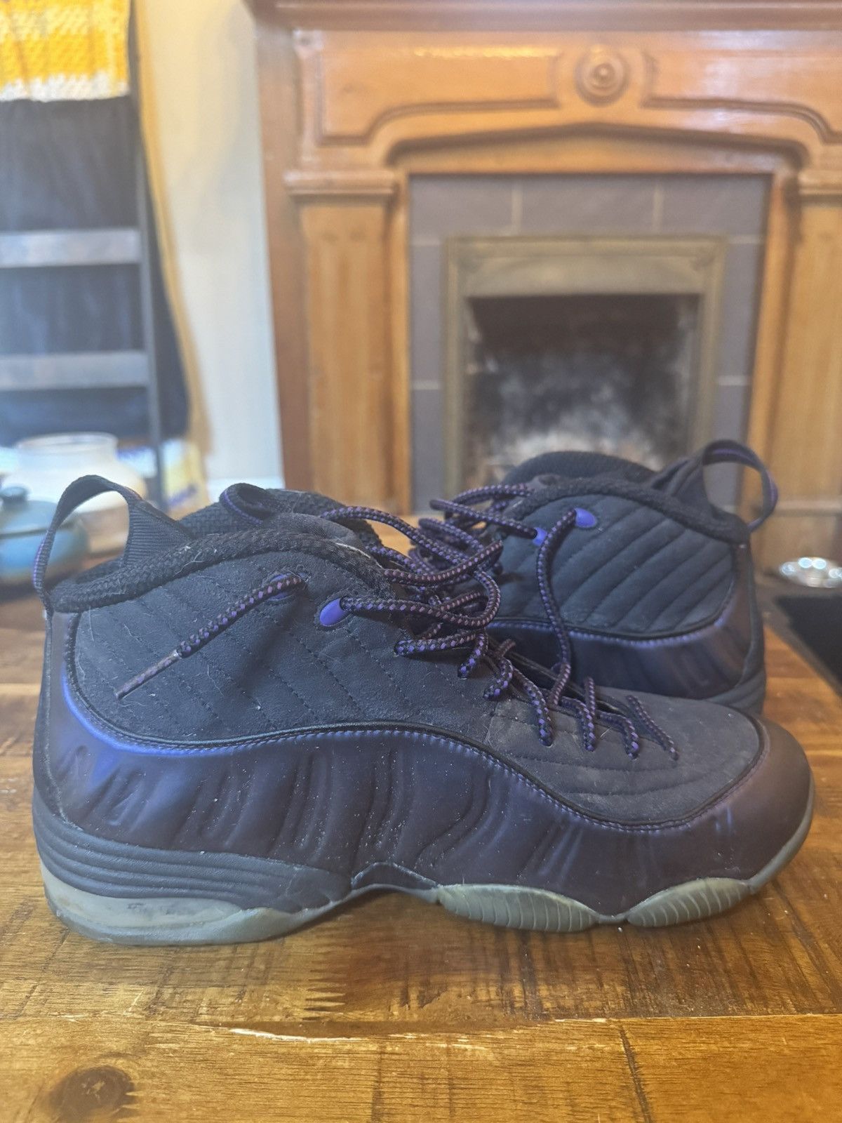 Nike Nike 1/2 Cent Eggplant Penny Sneakers Size US 8.5 / EU 41-42 - 2 Thumbnail