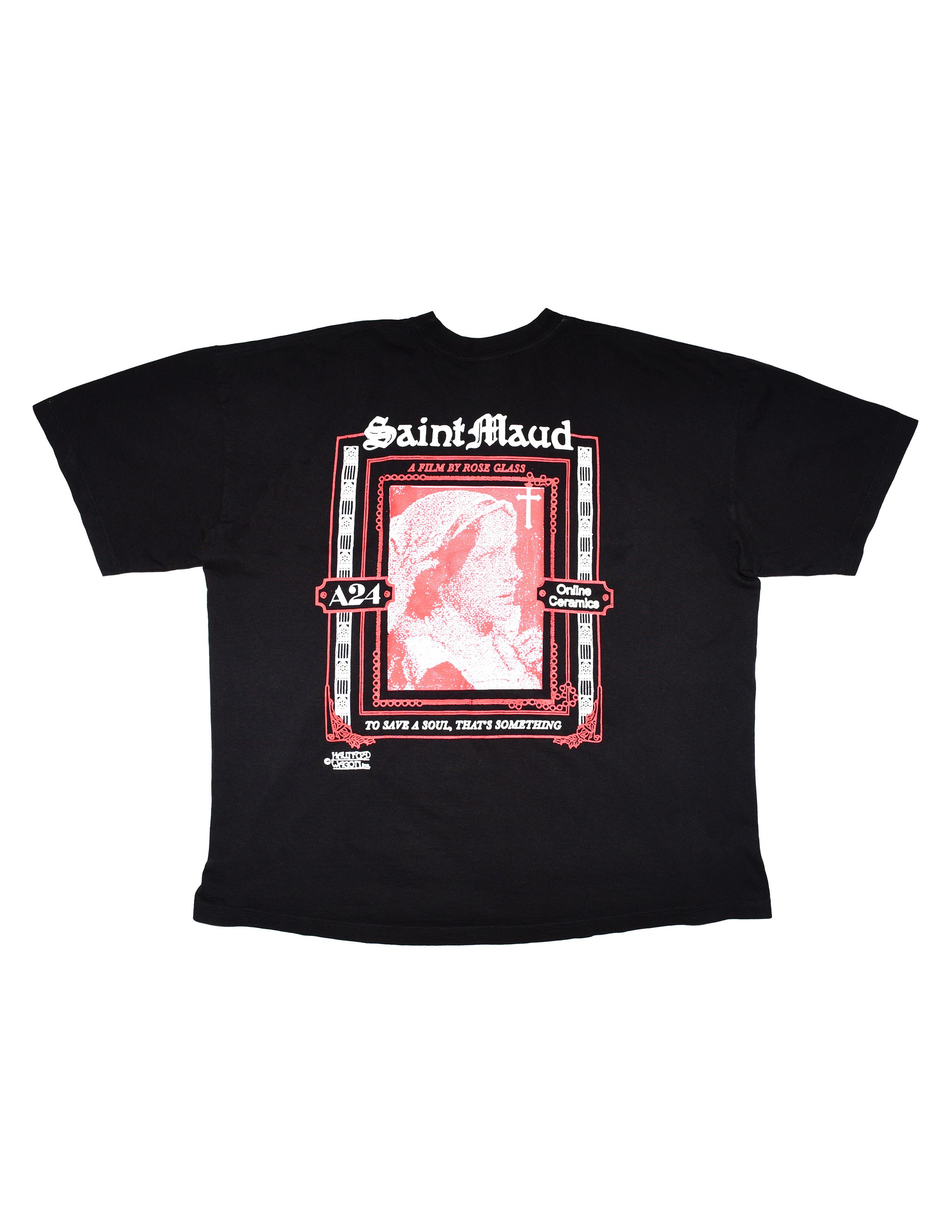 A24 × Online Ceramics Online Ceramics A24 Saint Maud 'To Save A Soul' Tee Size US XXL / EU 58 / 5 - 2 Thumbnail