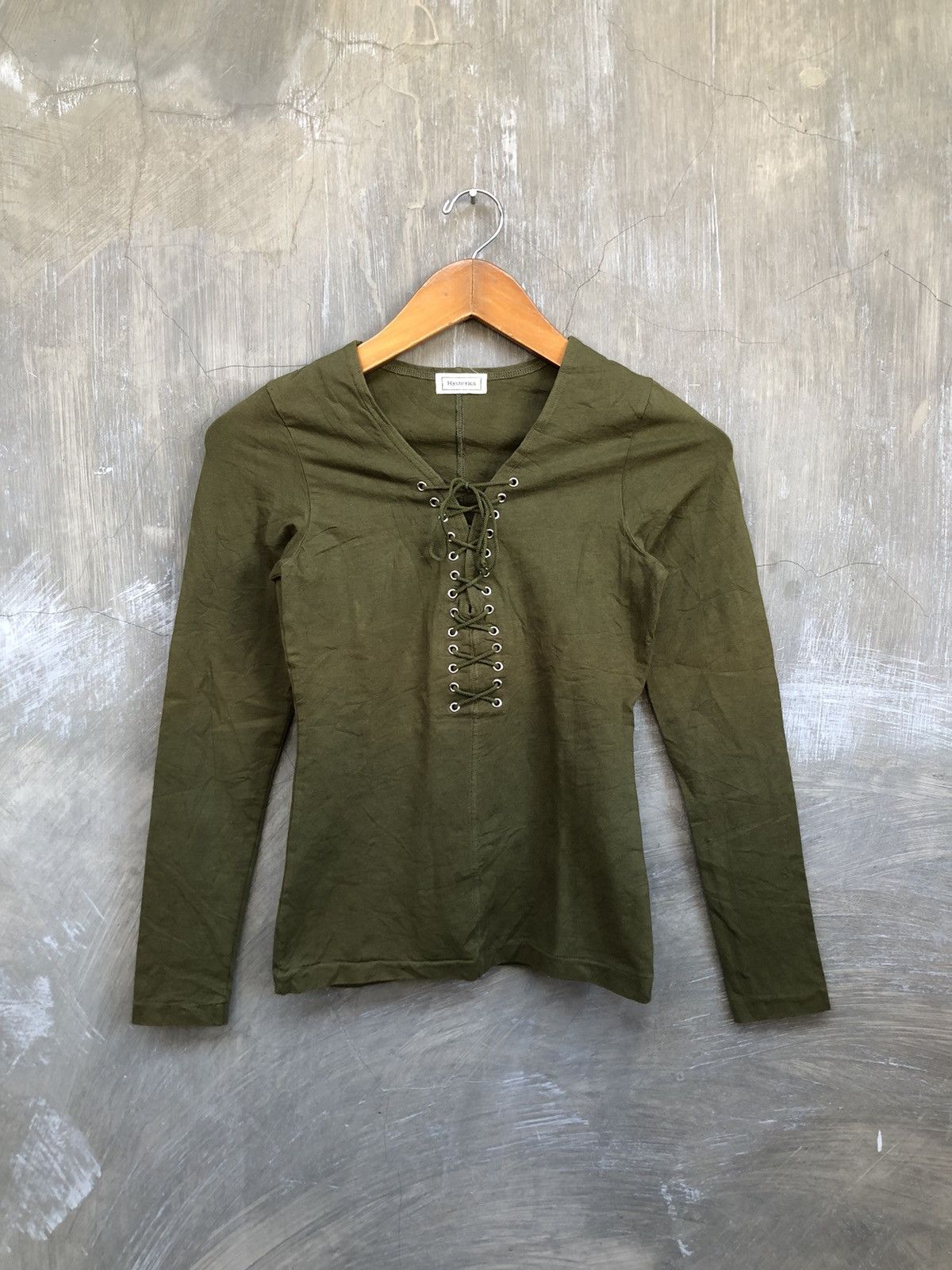 Hysteric Glamour Y2K Hysteric Glamour Army Longsleeve T-shirt Size S / US 4 / IT 40 - 4 Thumbnail