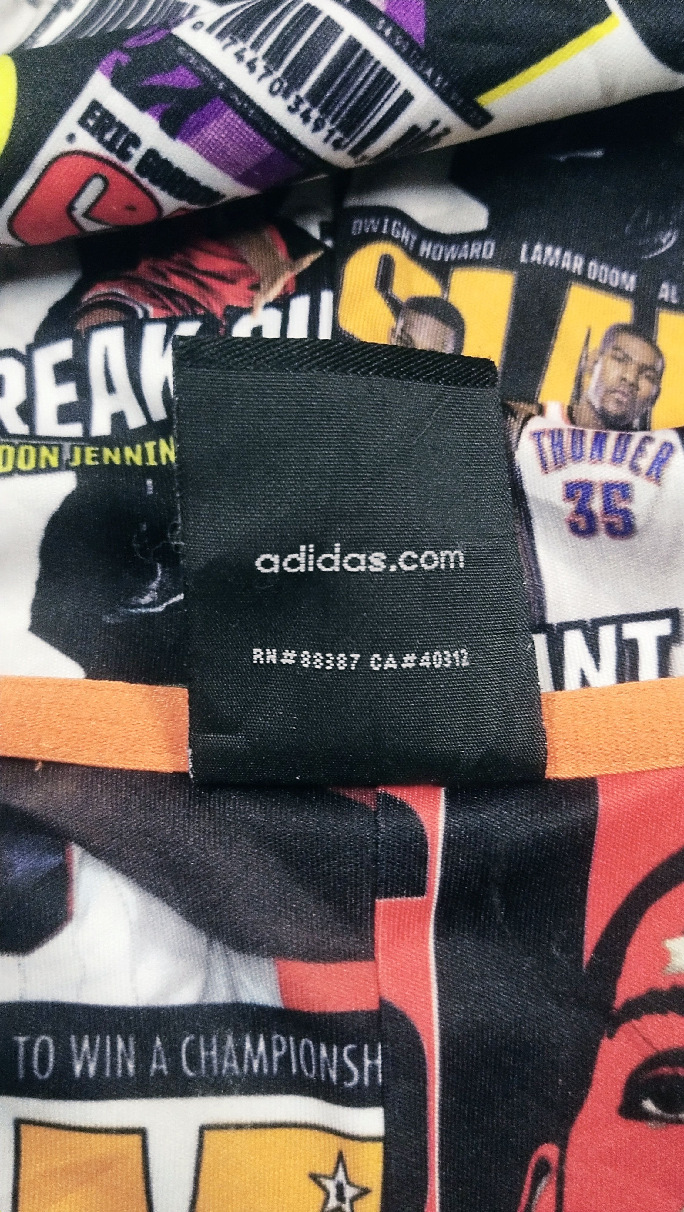 Adidas × NBA 🔥 Rare Adidas NBA SLAM Hoodie Size US L / EU 52-54 / 3 - 11 Thumbnail