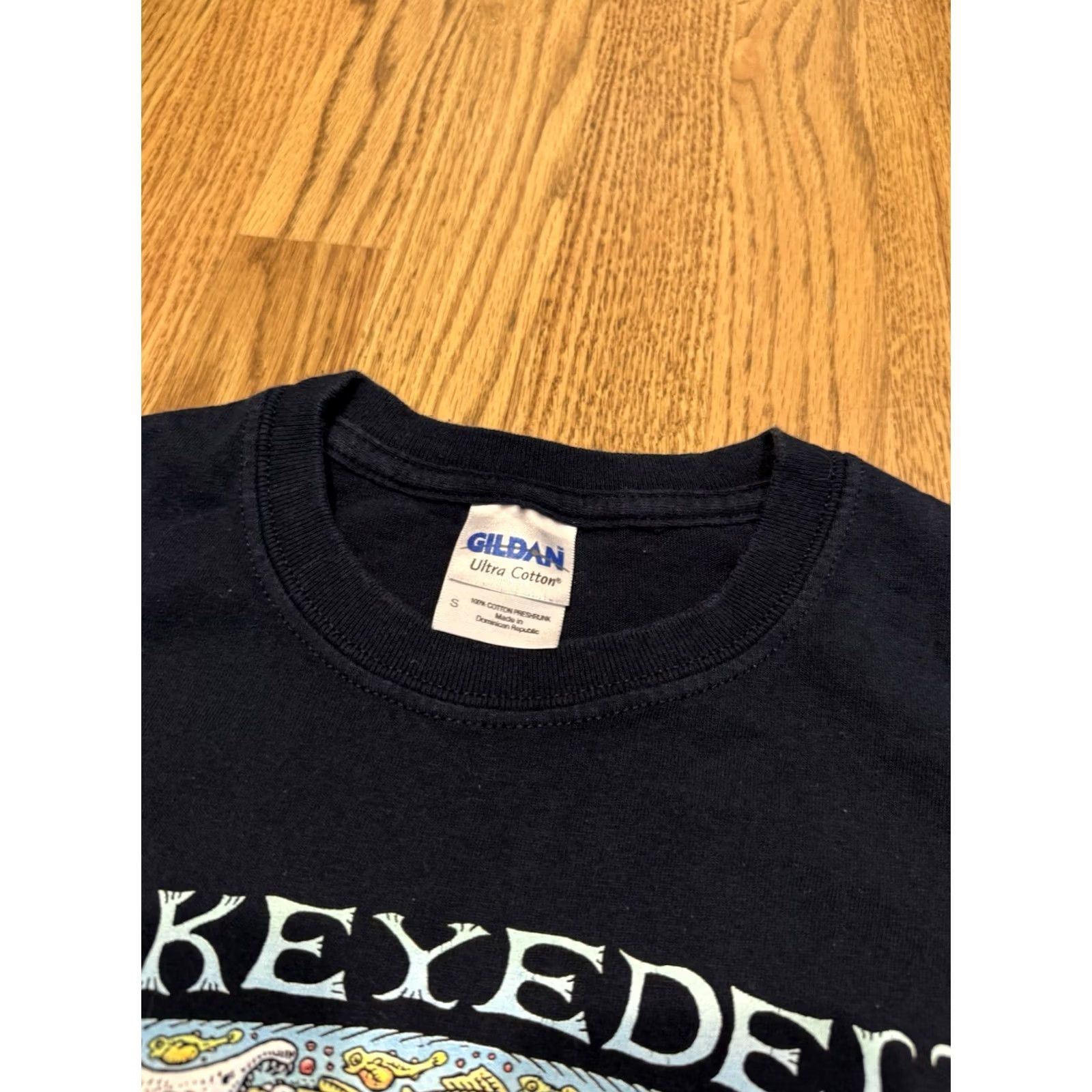 Vintage ray troll Shirt Mens S Black Sockeyedelic Alaska Graphic Men Size Salmon Fish Vtg Size US S / EU 44-46 / 1 - 3 Thumbnail
