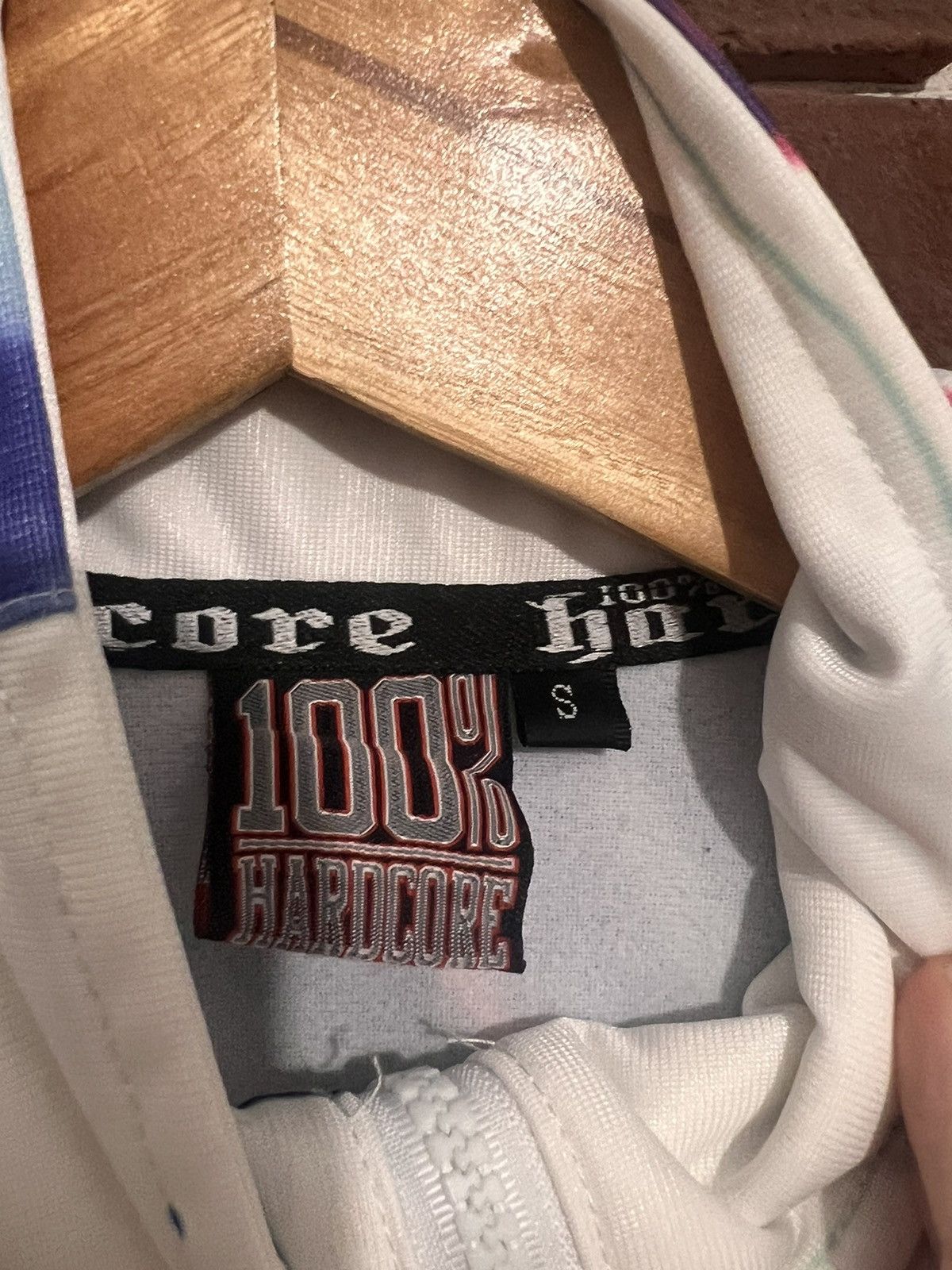 100% Hardcore Tracksuit S Jacket Grail Gabber Wear Rave Y2K