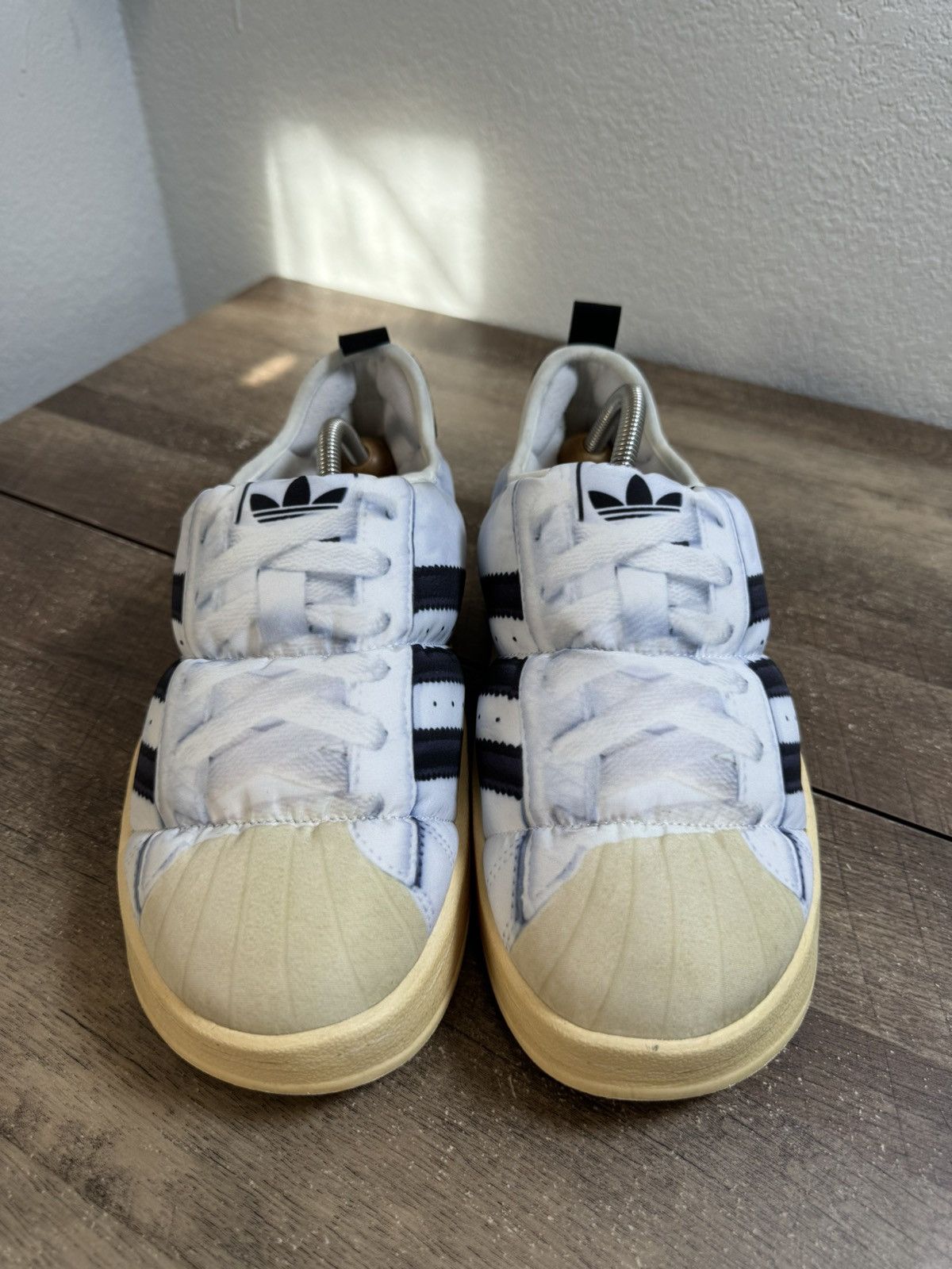 Adidas adidas Originals Puffylette Mens Shoe White Black Sz 9 Size US 9 / EU 42 - 3 Thumbnail