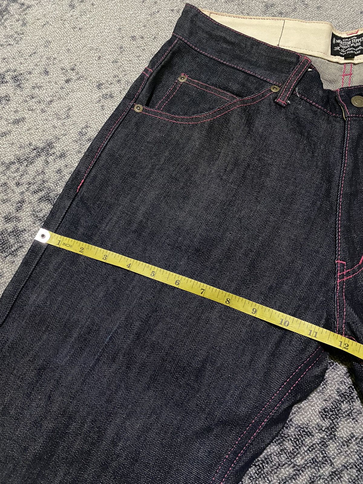 Hysteric Glamour × If Six Was Nine × Japanese Brand Y2k Monitor supply union made botcut jeans Size US 33 - 13 Thumbnail