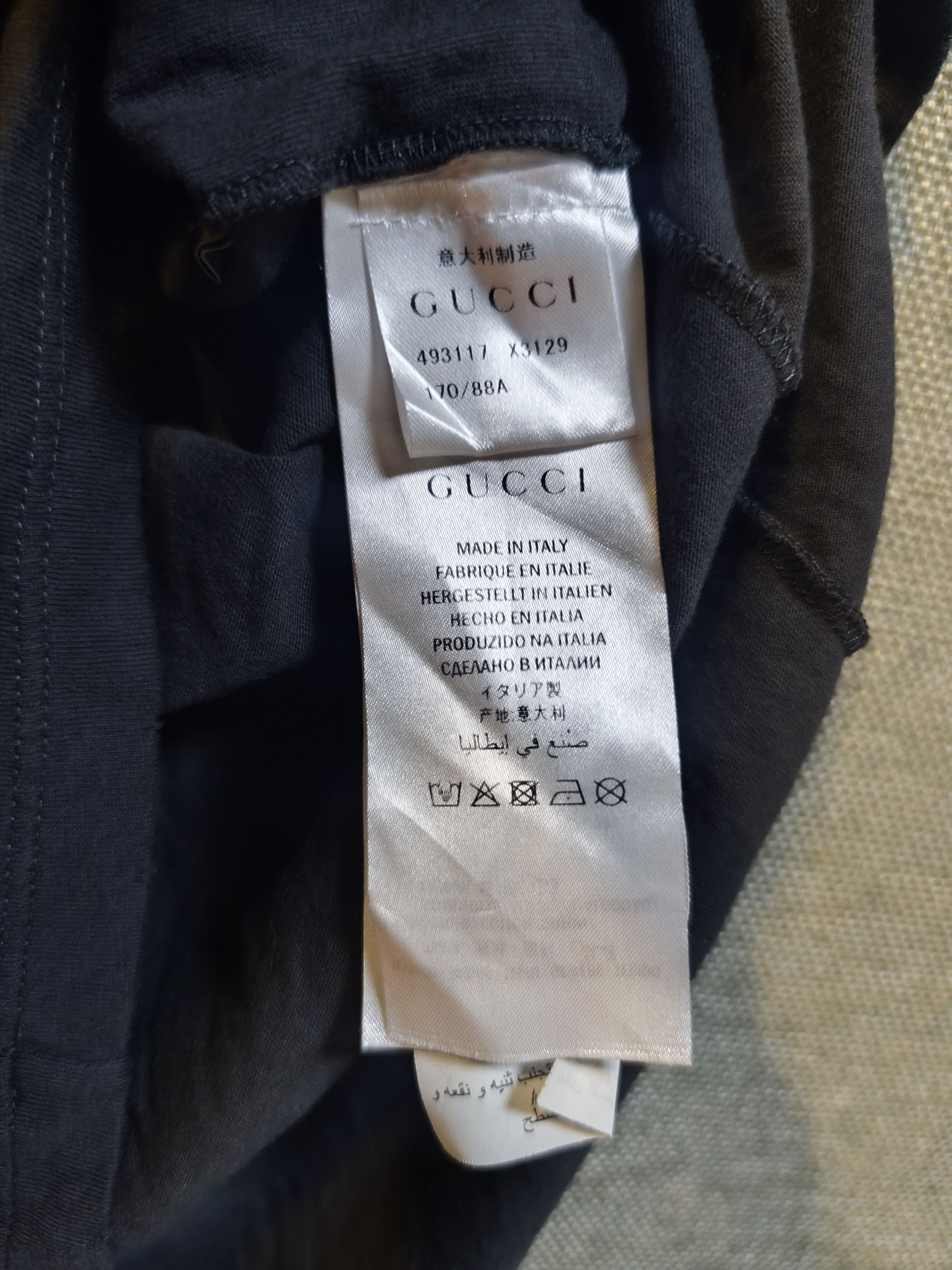 Gucci Gucci Black Cat Blind For Love T-Shirt Size US S / EU 44-46 / 1 - 9 Thumbnail