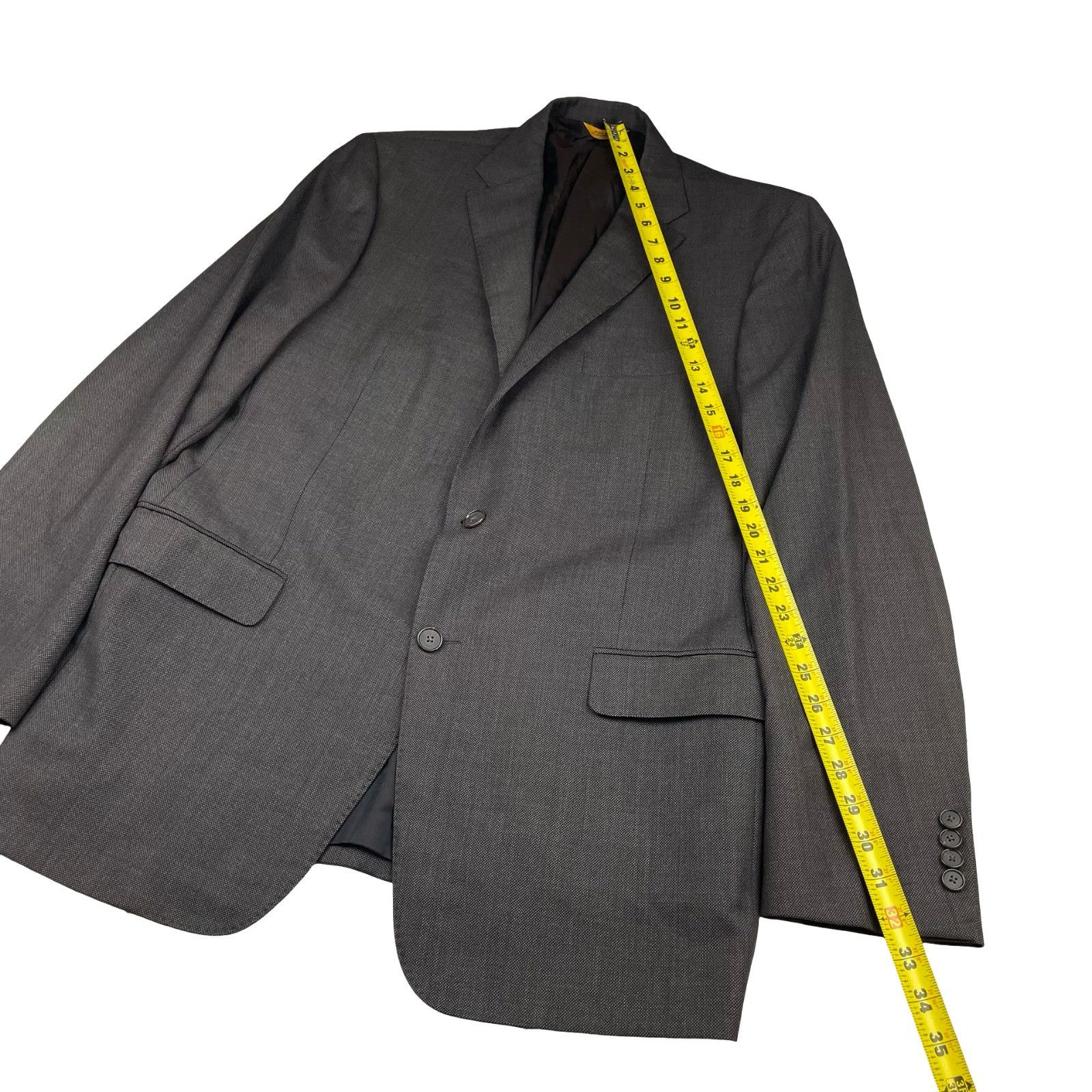Hickey Freeman Hickey Freeman x Maus Hoffman Men’s Suit Brown Birdseye • US Size 44L - 12 Thumbnail