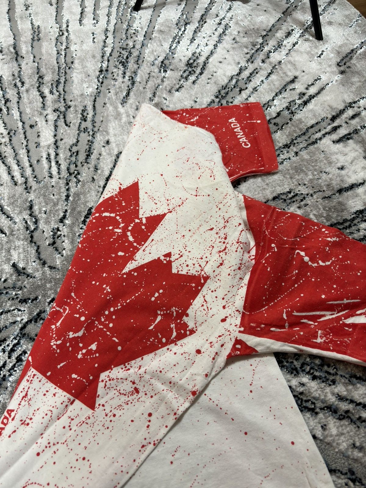 Vintage VINTAGE MADE IN CANADA FLAG ALL OVER PRINT FARE Y SHIRT TEE Size US M / EU 48-50 / 2 - 3 Thumbnail