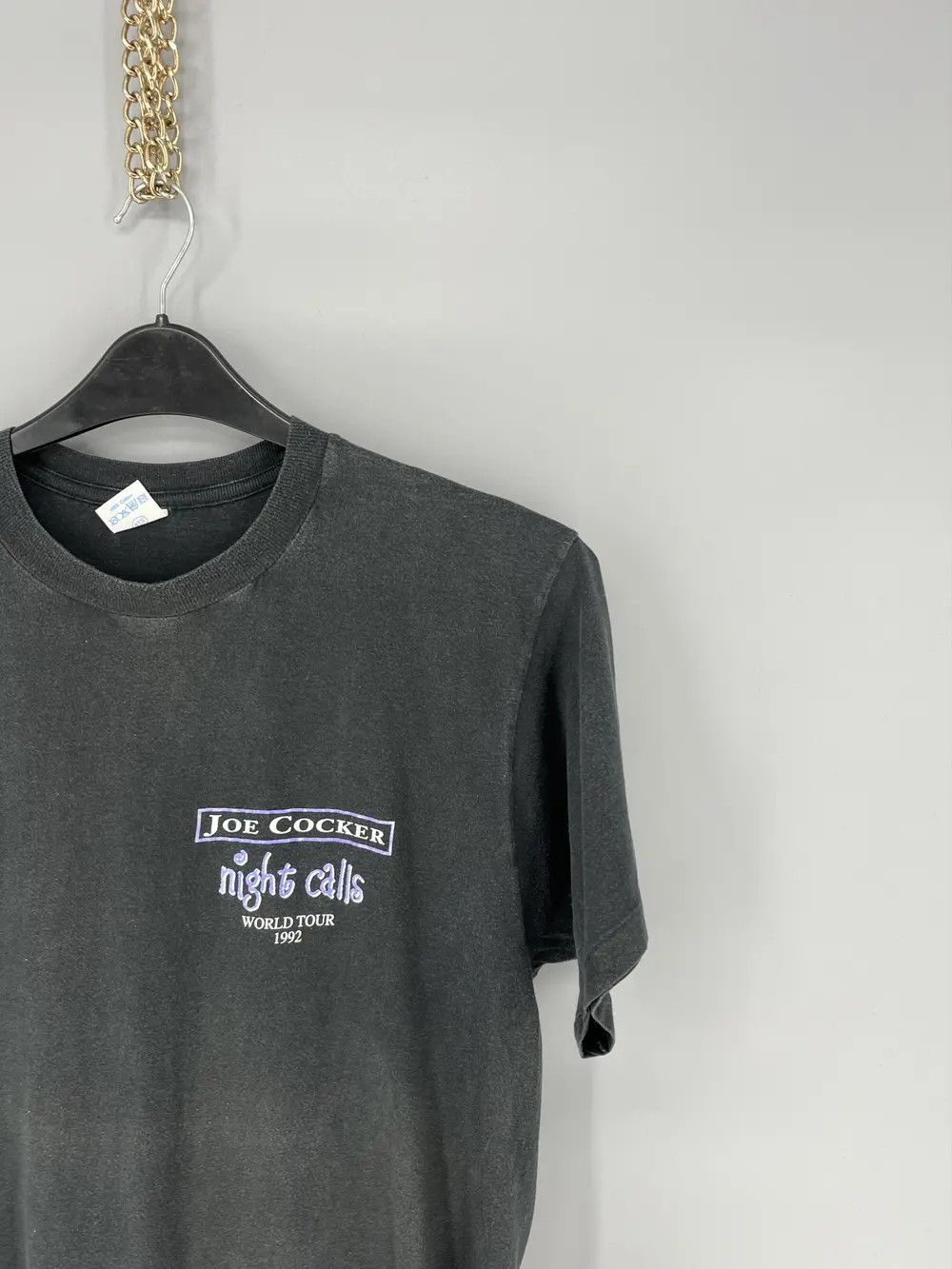 Band Tees × Vintage Joe Cocker Concert T-Shirt Vintage 1992 Night Calls Single Size US XL / EU 56 / 4 - 4 Thumbnail