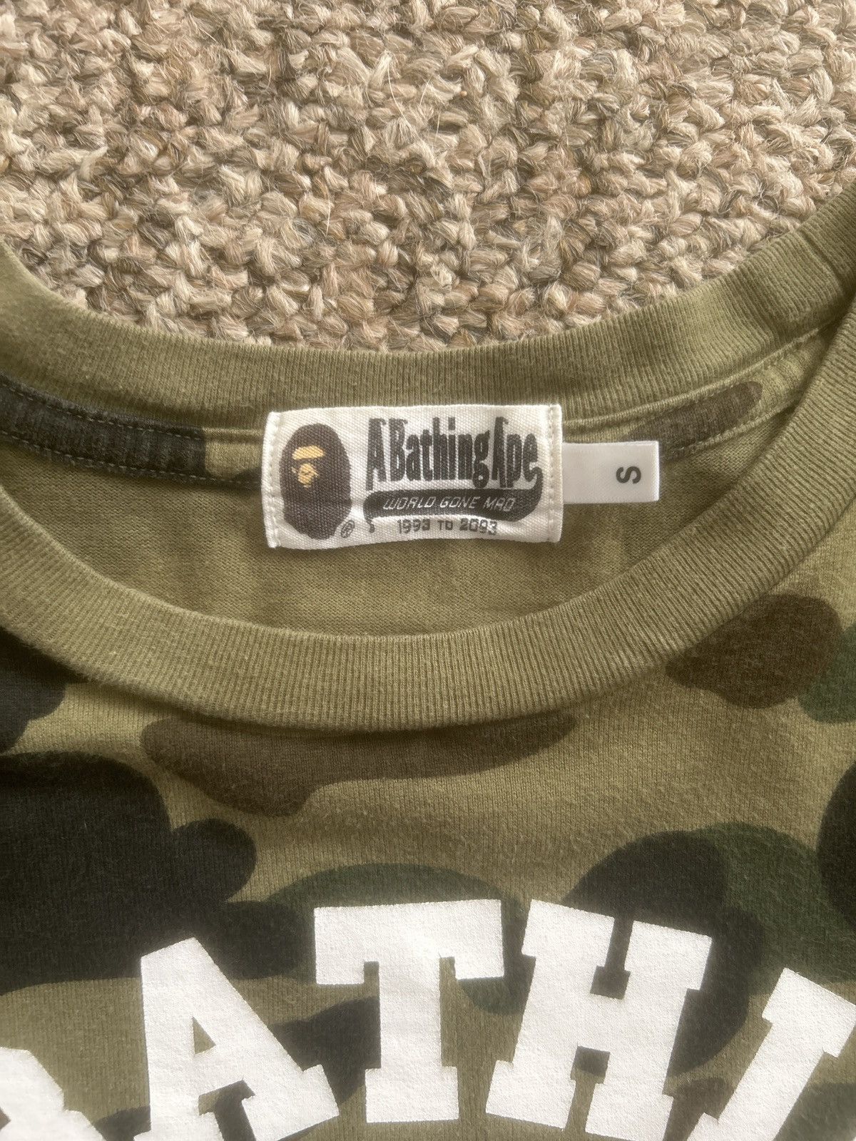 Bape Bape camo tee Size US S / EU 44-46 / 1 - 2 Thumbnail
