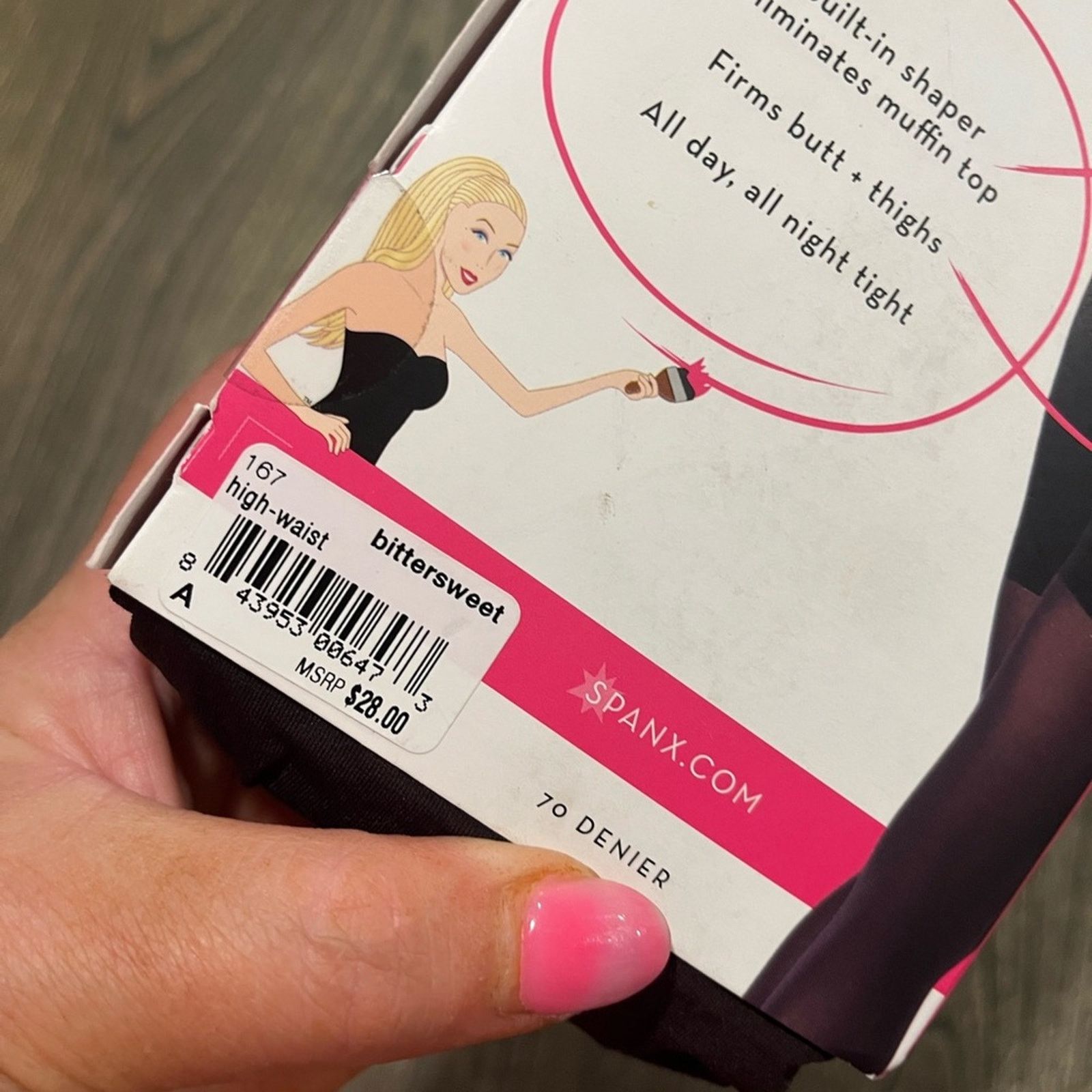 Spanx NWT Spanx High Waisted Tights 70 Denier Opaque All Day Sz A Size ONE SIZE - 4 Thumbnail