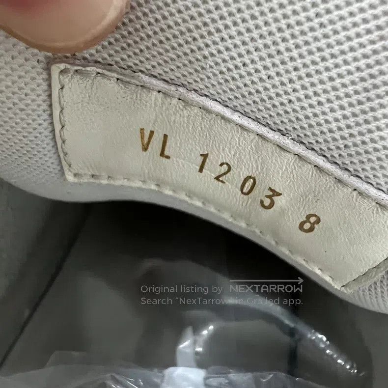 Louis Vuitton Louis Vuitton Trainer Maxi New White Fat Ding shoes Size US 8 / EU 41 - 9 Thumbnail