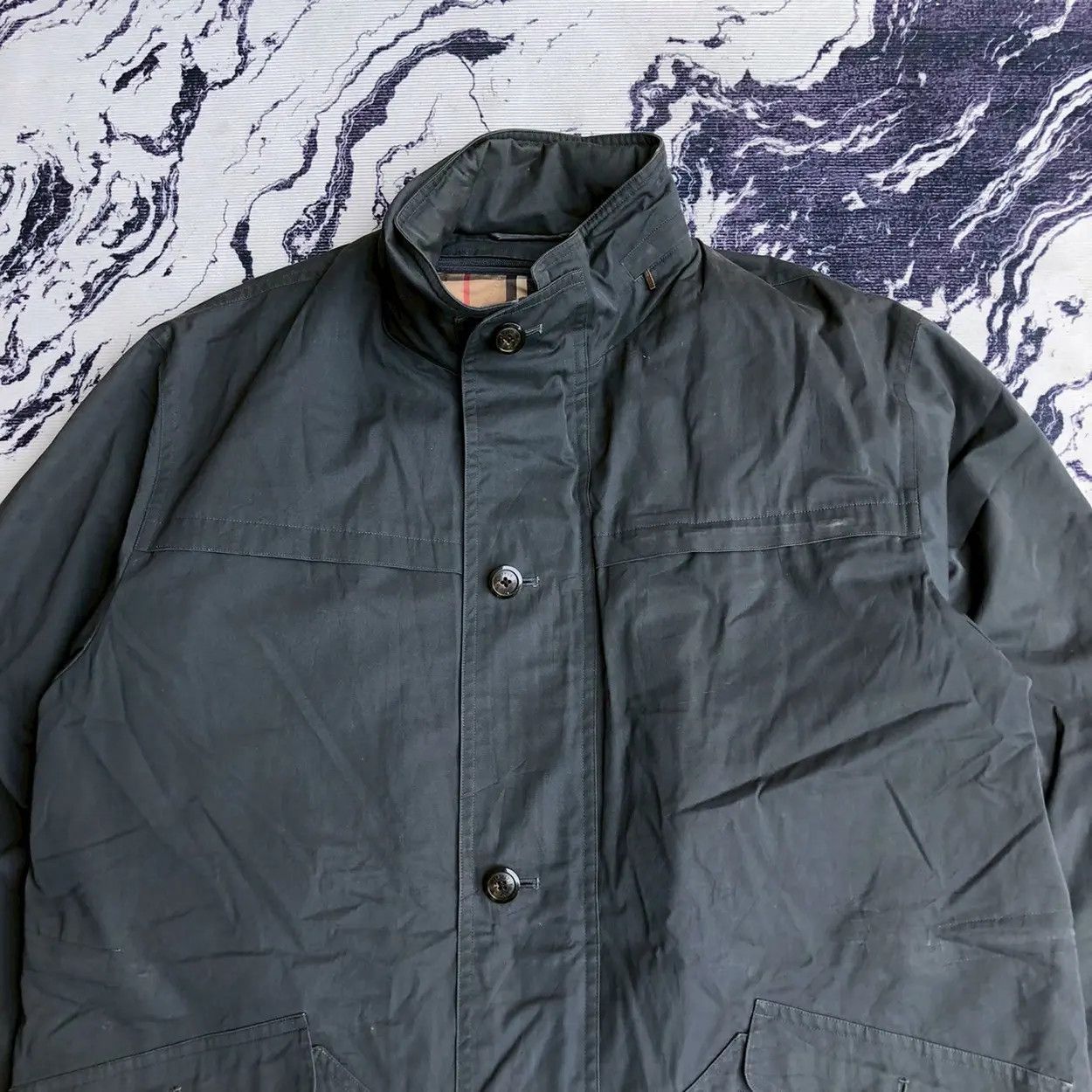 Burberry Burberry’s Vintage Parka with Hidden Hood & Nova Check Liner Size US L / EU 52-54 / 3 - 4 Thumbnail