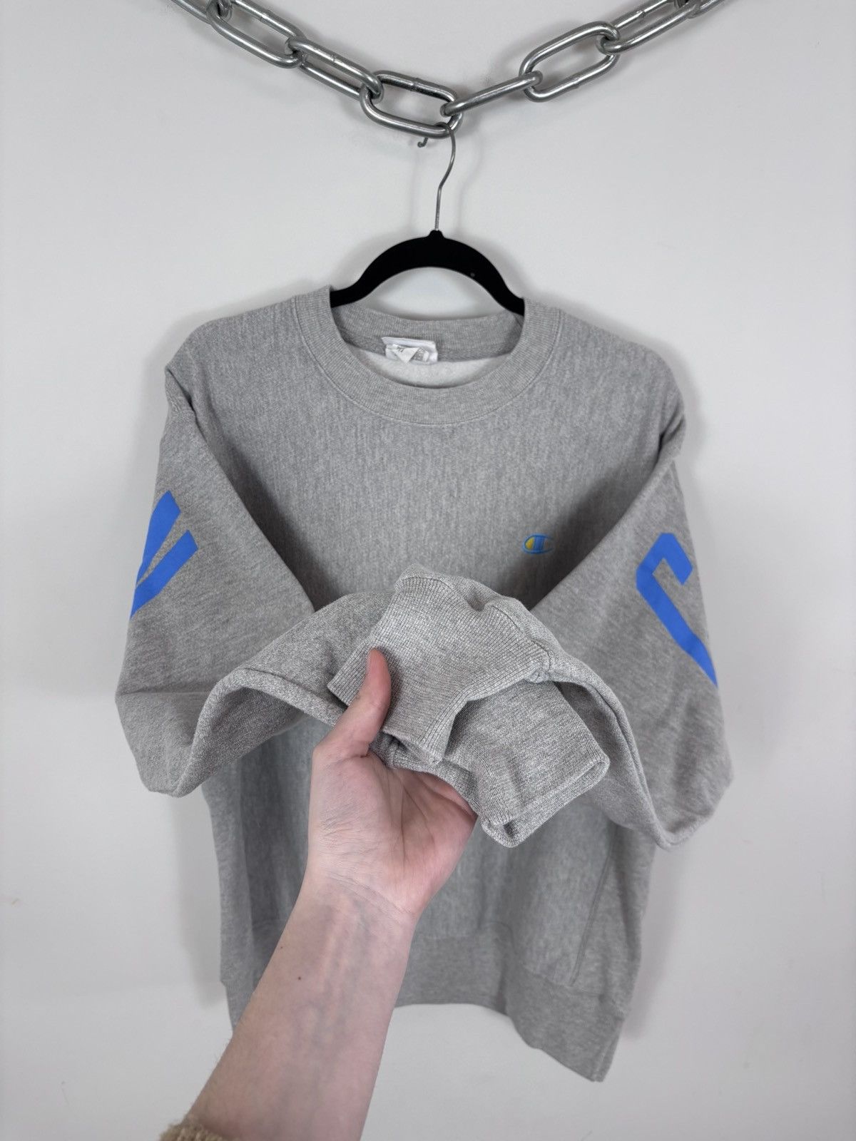 Champion Champion Reverse Weave Vintage Men’s Grey Sweatshirt Size US L / EU 52-54 / 3 - 8 Thumbnail