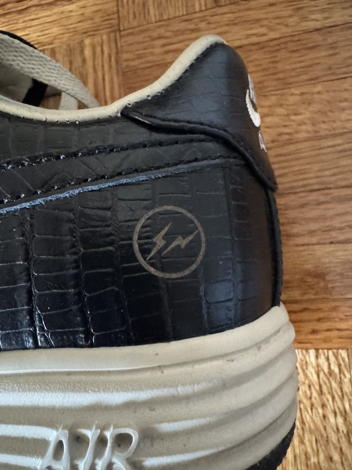 Fragment Design × Nike Nike Lunar Force 1 PRM SP HTM Fragment QS Croc VERY RARE Size US 10 / EU 43 - 9 Thumbnail