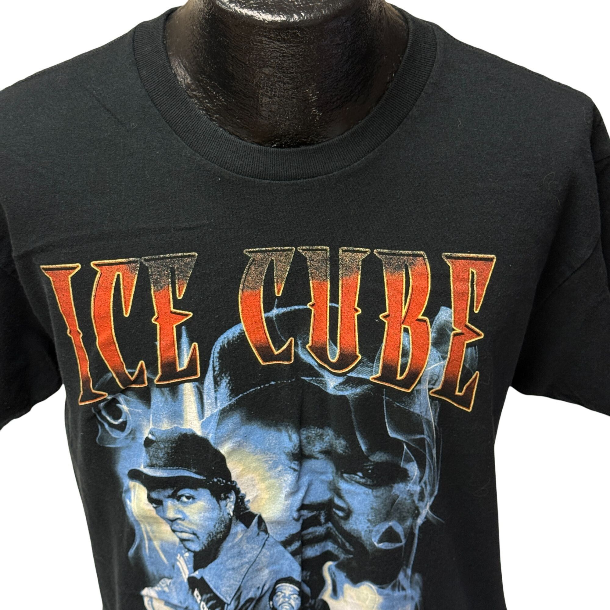 Other Vtg ICE CUBE Rapper Spell Out OG Legend BiG Face Hip Hop Tee Size US L / EU 52-54 / 3 - 8 Thumbnail