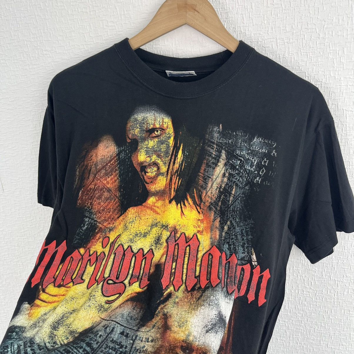 VINTAGE 90's MARILYN MANSON TETRAGRAMMATON TEE T-SHIRT