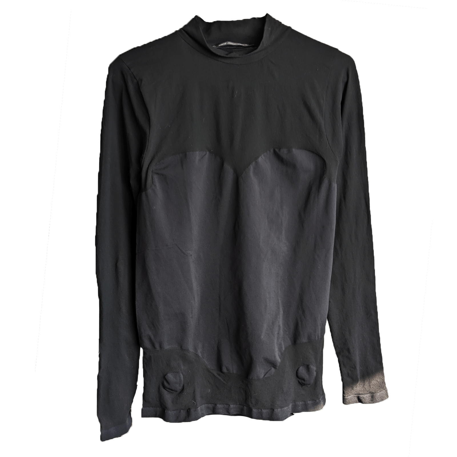 Marithe + Francois Girbaud Marithe + Francois Girbaud Asymmetric Warm Blouse Top XL Size XL / US 12-14 / IT 48-50 - 2 Thumbnail