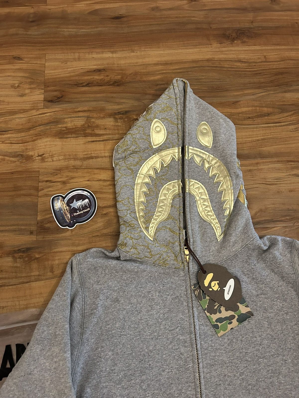 Bape NEW Bape 23rd Anniversary Shark Full Zip Hoodie Size US S / EU 44-46 / 1 - 4 Thumbnail