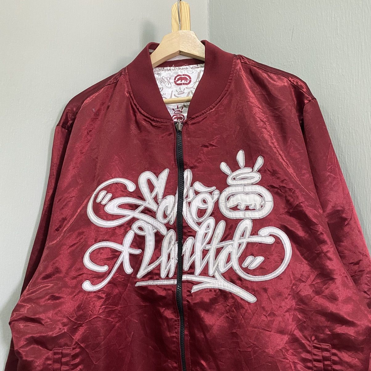 Ecko Unltd. VTG Ecko Unltd Y2K Satin Reversible Bomber Jacket Size XL Size US XL / EU 56 / 4 - 5 Thumbnail