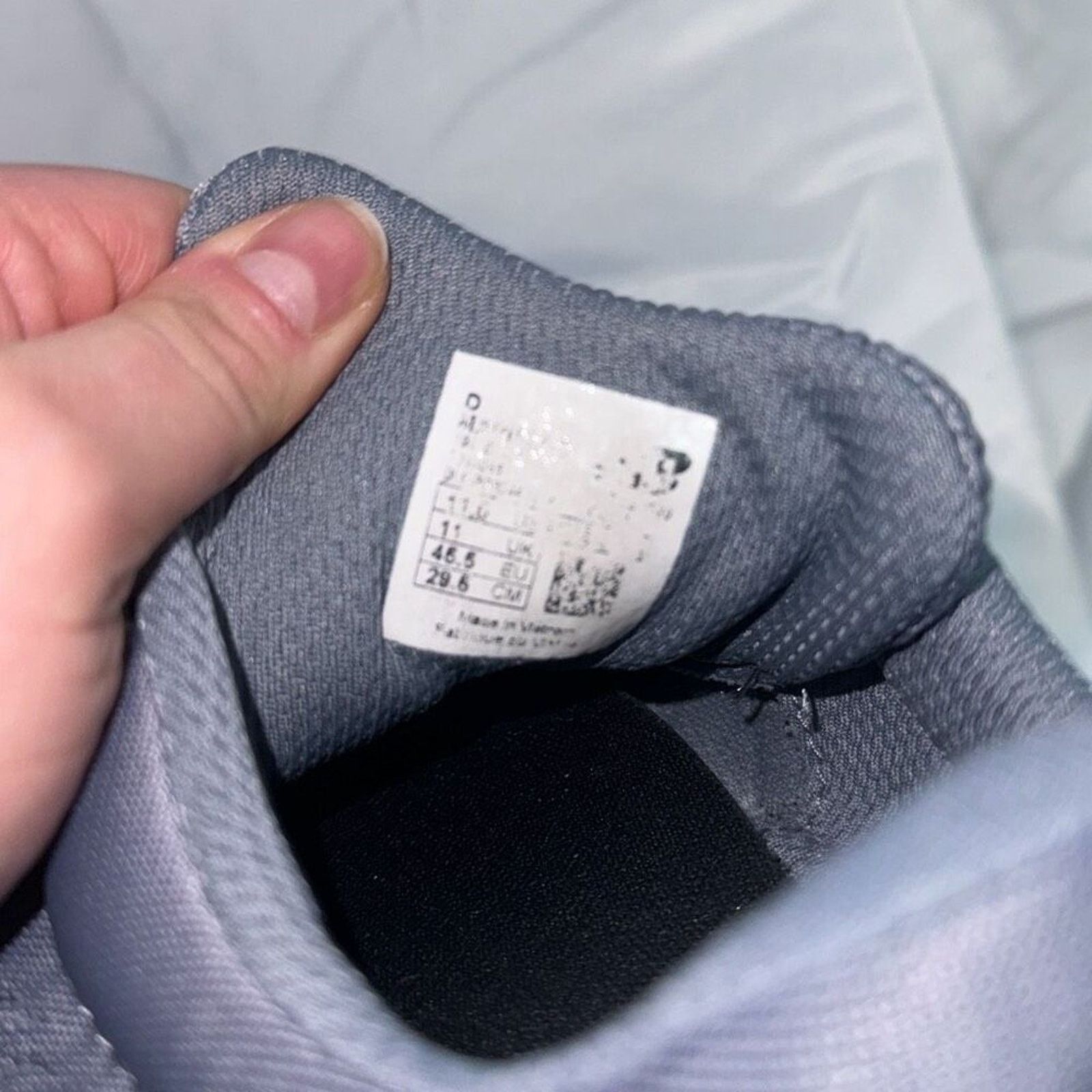 New Balance New Balance Gray Mesh Sneakers | Sz 11.5 Size US 11.5 / EU 44-45 - 8 Thumbnail