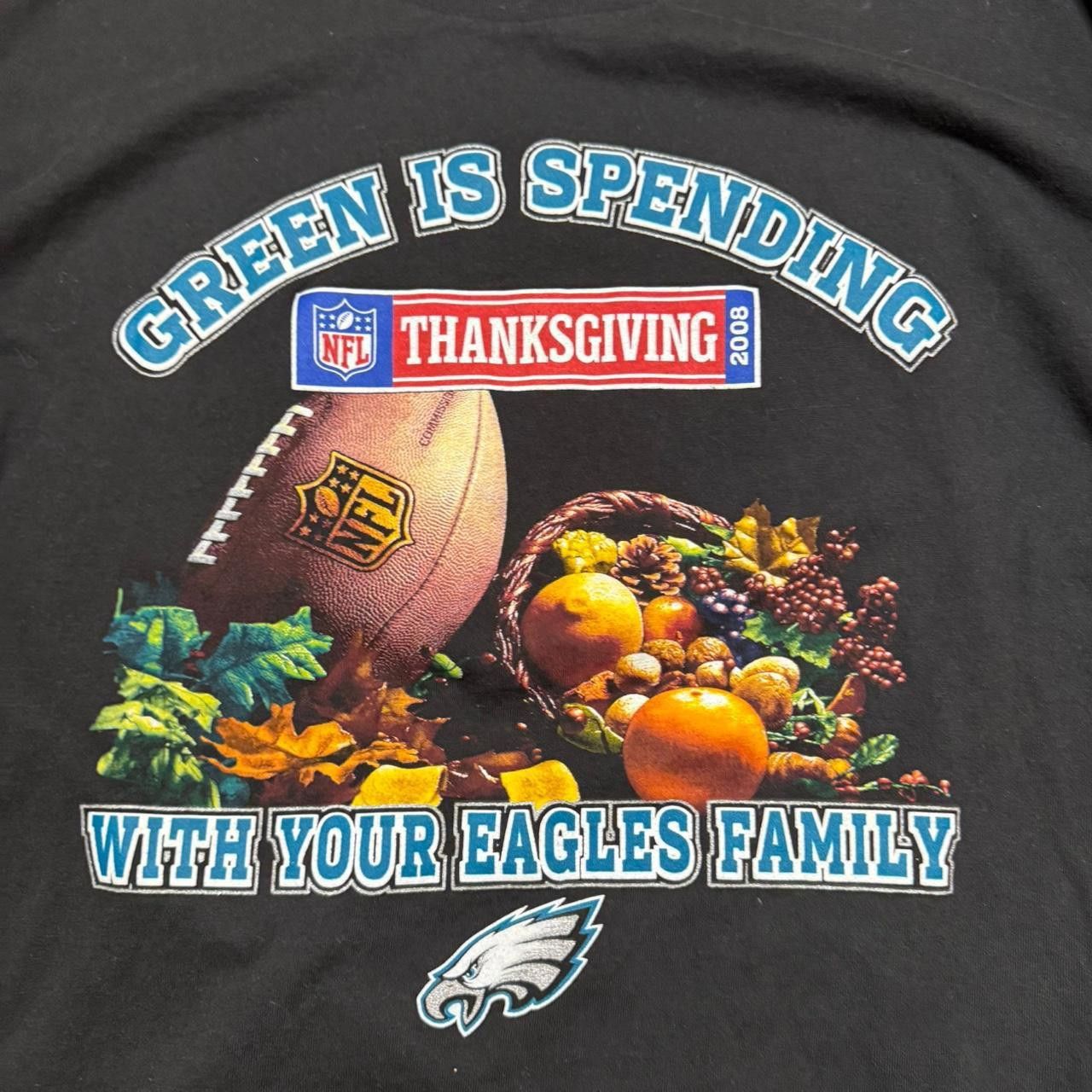 Designer NFL Eagles Thanksgiving Graphic Long Sleeve - 2008 Edition Size US L / EU 52-54 / 3 - 2 Thumbnail