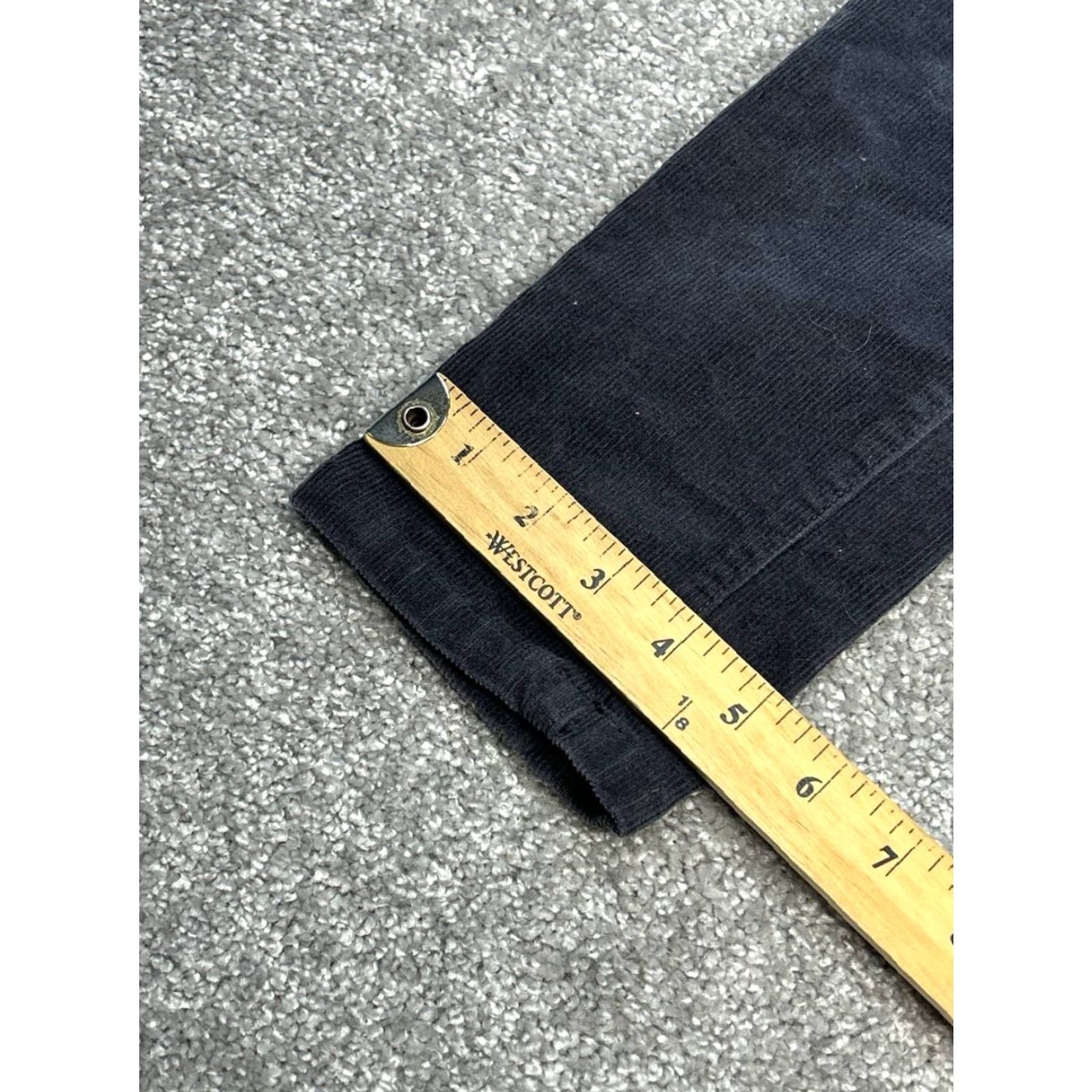 Patagonia Patagonia Pants Womens 24 Corduroy Blue Logo Skinny Low Rise Size 42" / US 20 - 3 Thumbnail