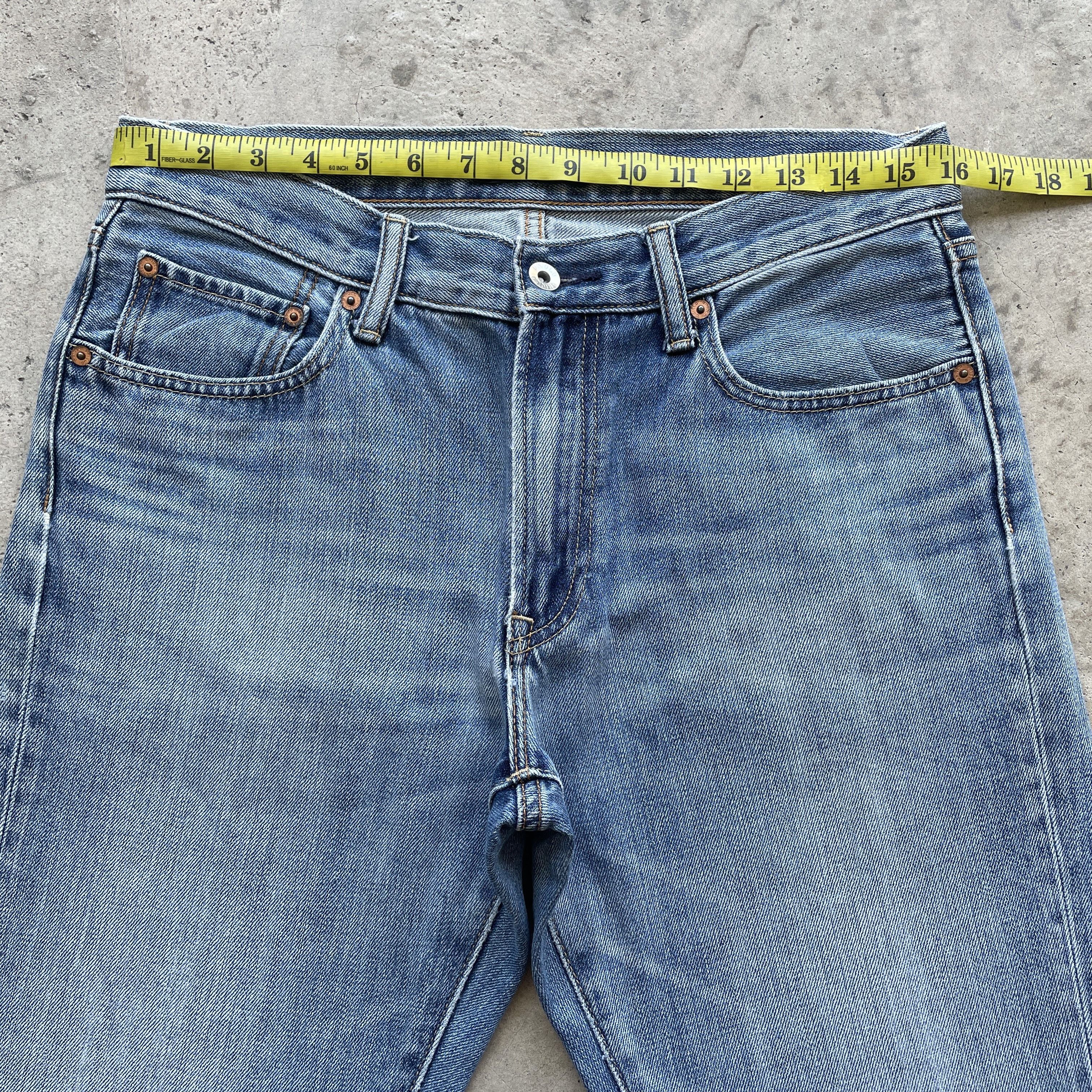 Japanese Brand VINTAGE JAPANESE DISTRESSED JEANS FADED PANTS DENIM W32x30 Size US 32 / EU 48 - 5 Thumbnail