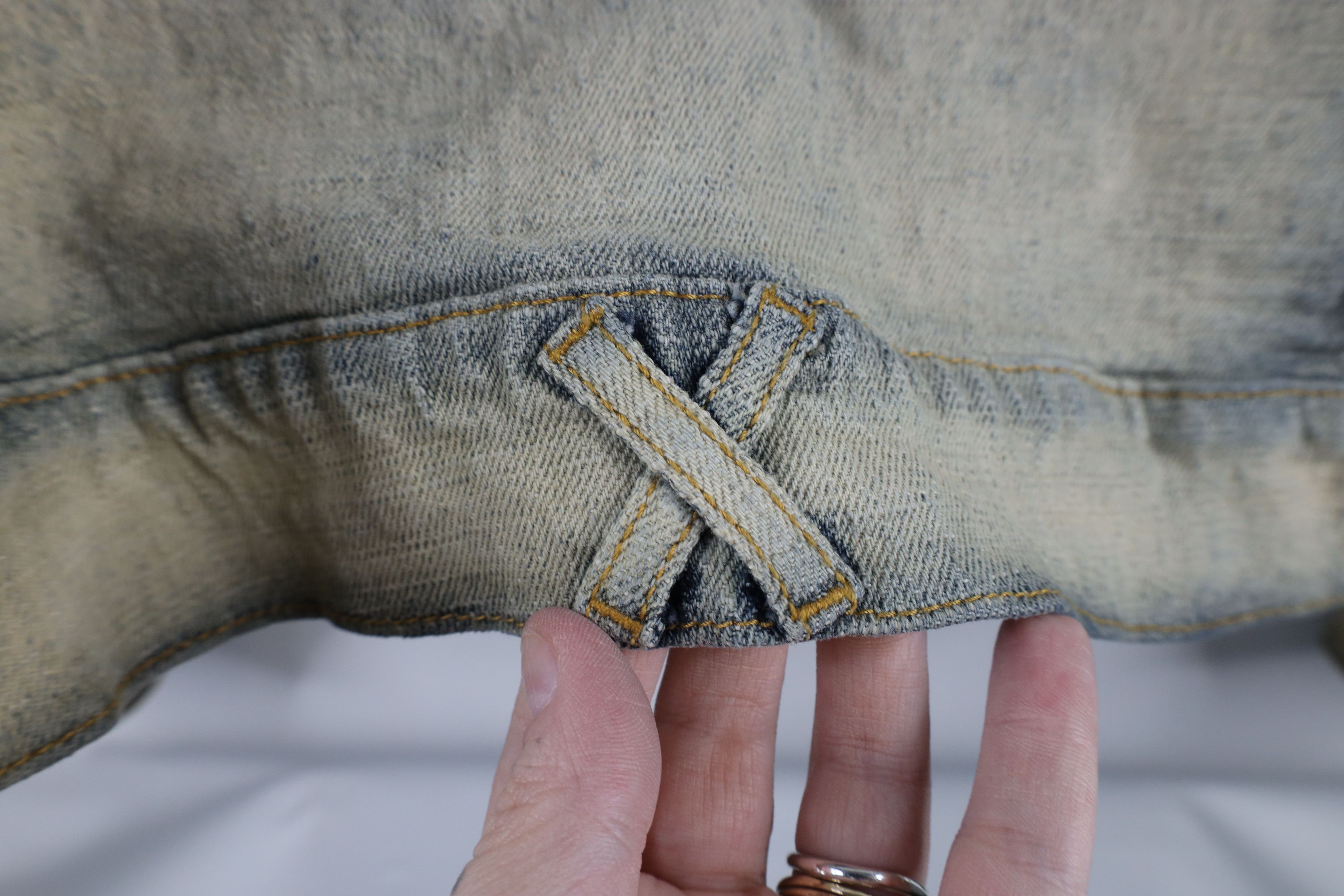 Fubu × Vintage Vintage FUBU Spell Out Stretch Denim Jean Trucker Jacket Size XL / US 12-14 / IT 48-50 - 19 Thumbnail