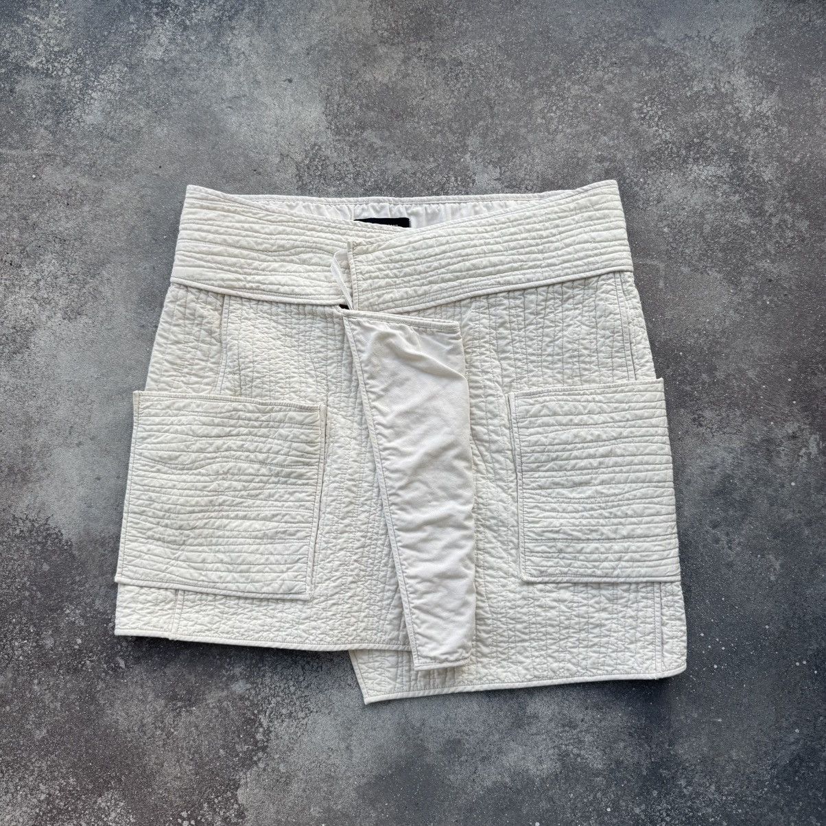 Isabel Marant Isabel Marant Quilted Wrap Mini Skirt Size 27" / US 4 / IT 40 - 2 Thumbnail