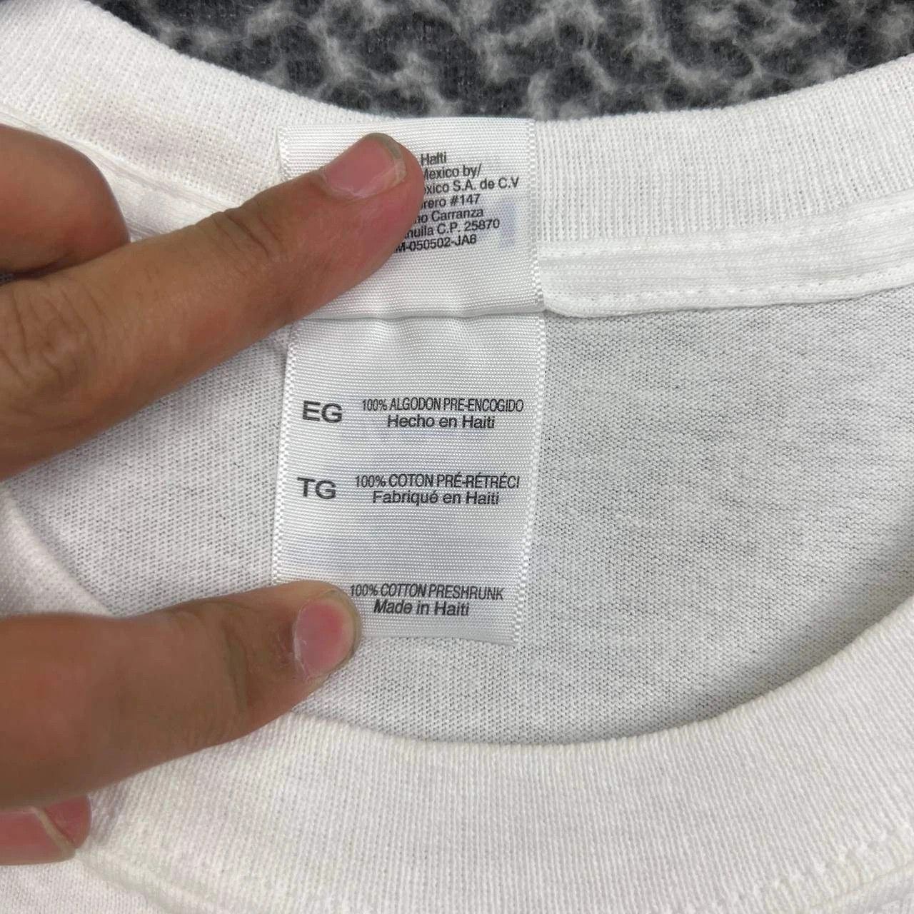 Gildan Vintage Experience Jimi Hendrix Shirt Men XL White Gildan Size US XL / EU 56 / 4 - 3 Thumbnail