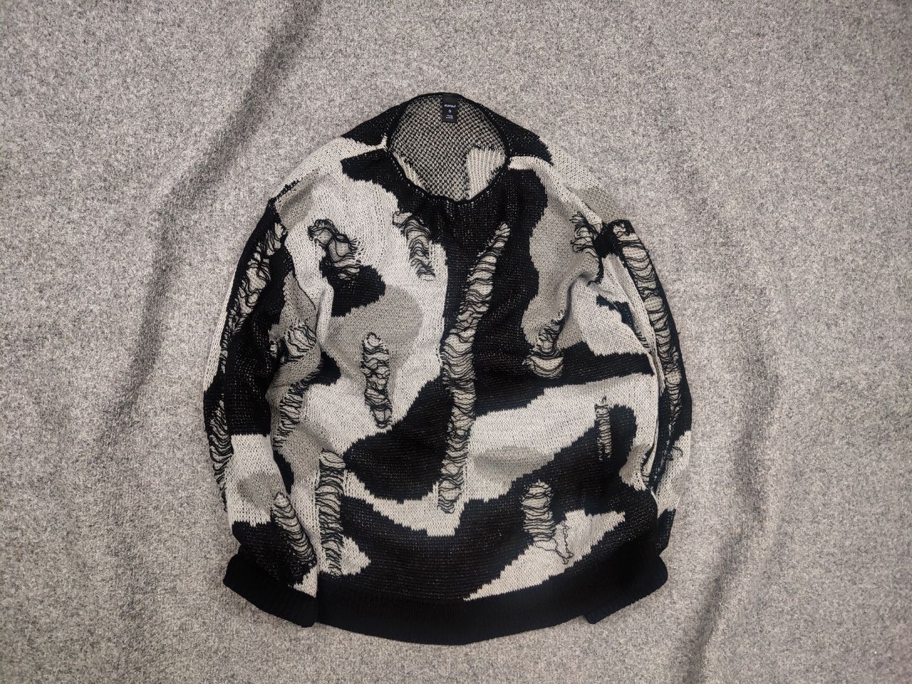 If Six Was Nine Vintage Japan if six was nine Style distressed Knit Sweater Size US M / EU 48-50 / 2 - 1 Thumbnail