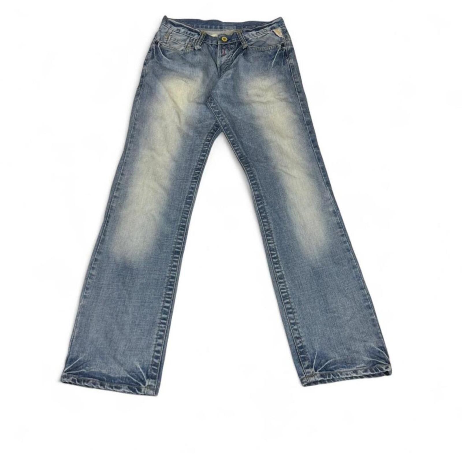 Replay Y2K Replay denim jeans with embroidered design on back Size US 32 / EU 48 - 3 Thumbnail
