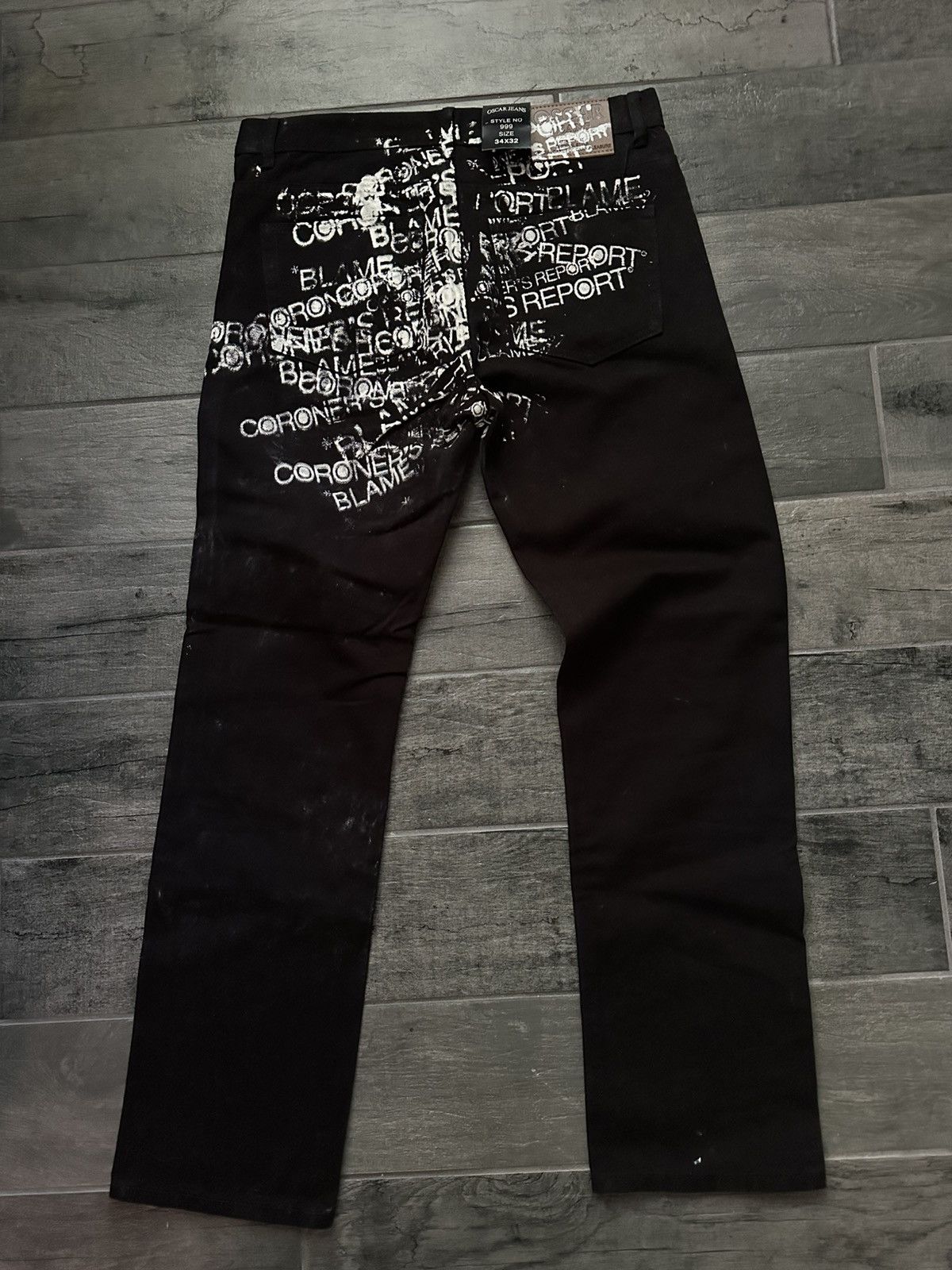 Other Coroners Report Poets Denim Size US 34 / EU 50 - 4 Thumbnail
