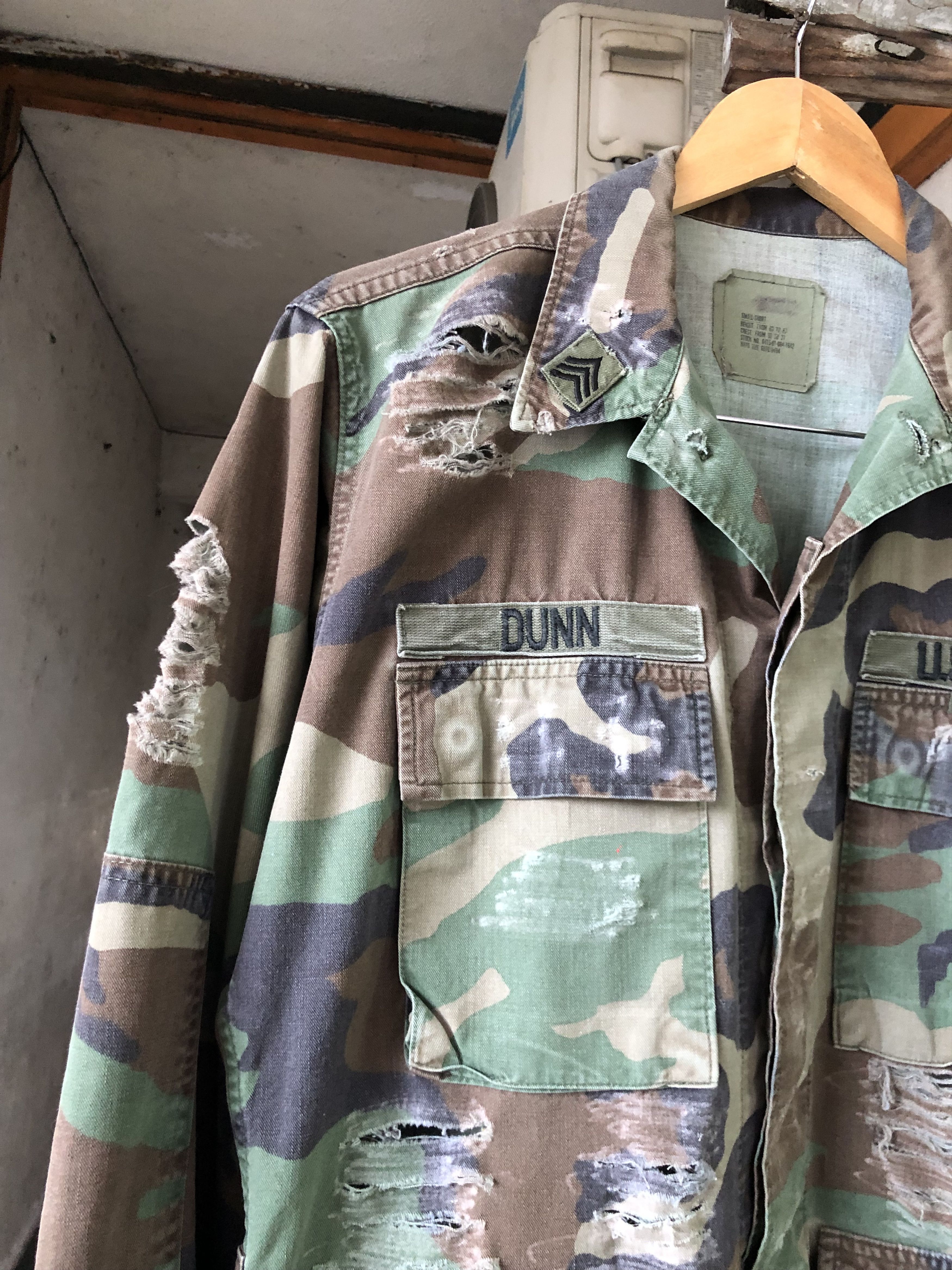 Vintage Vintage Us Army x Orion Band Distressed Army Jacket Size US M / EU 48-50 / 2 - 5 Thumbnail