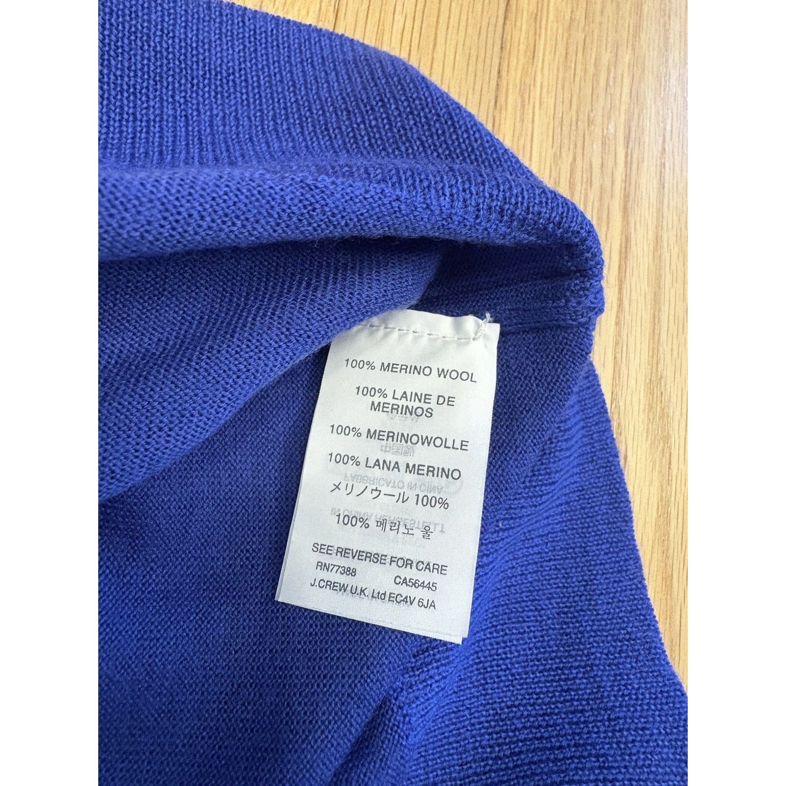 J.Crew J. Crew Sweater Women’s Royal Blue Sz S 100% Merino Wool Size S / US 4 / IT 40 - 7 Thumbnail