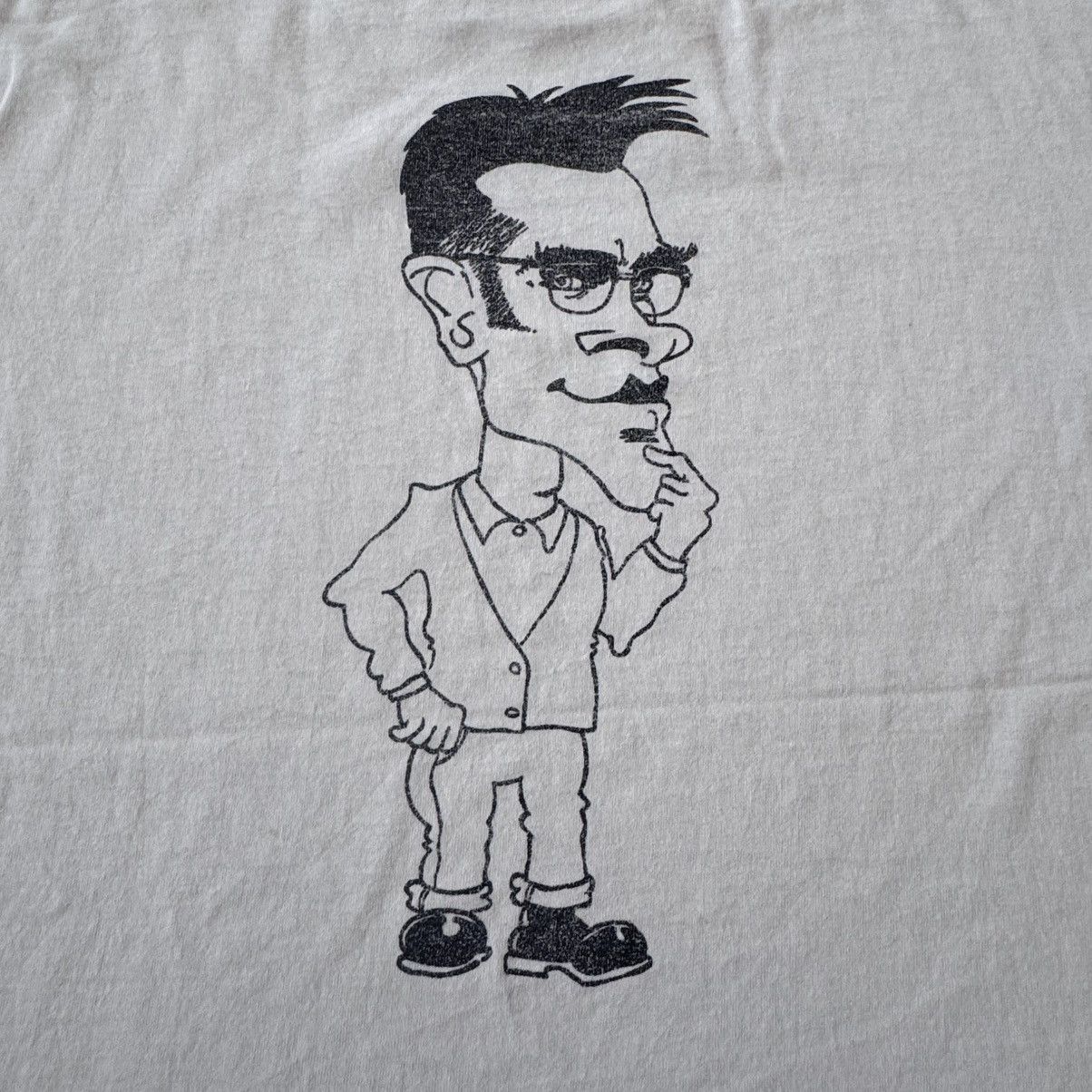 Band Tees × Morrissey × Vintage Vintage 90’s Morrissey Poppy Cocteau Size US L / EU 52-54 / 3 - 2 Thumbnail