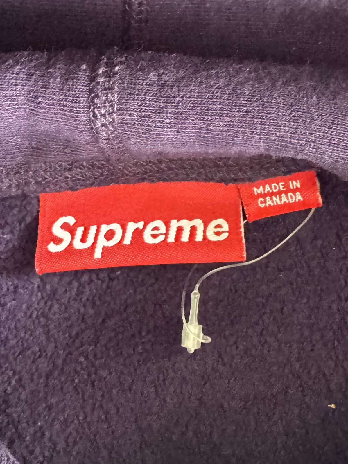 Supreme Supreme Purple Box Logo Hoodie 2002 Size US L / EU 52-54 / 3 - 4 Thumbnail