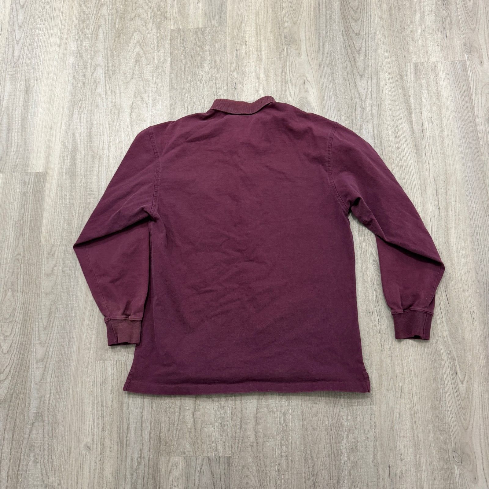 Izod Vintage Izod Rugby Polo Shirt Men's Medium Red Collared 90s Size US M / EU 48-50 / 2 - 5 Thumbnail