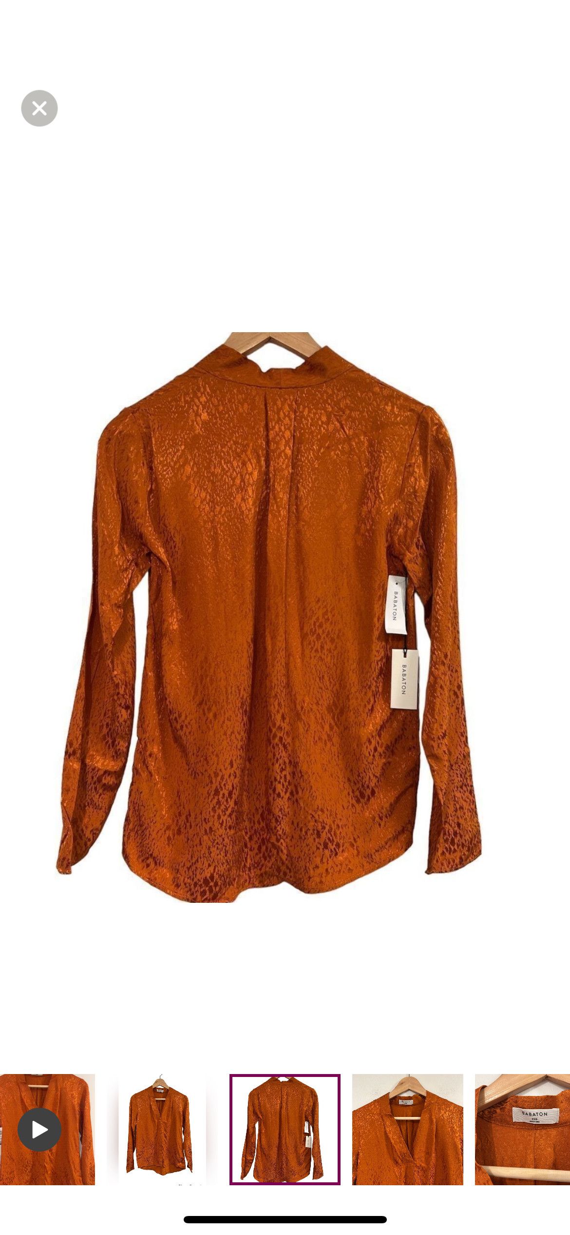 Aritzia Babaton Power Blouse Size XXS / US 00 / IT 34 - 2 Thumbnail