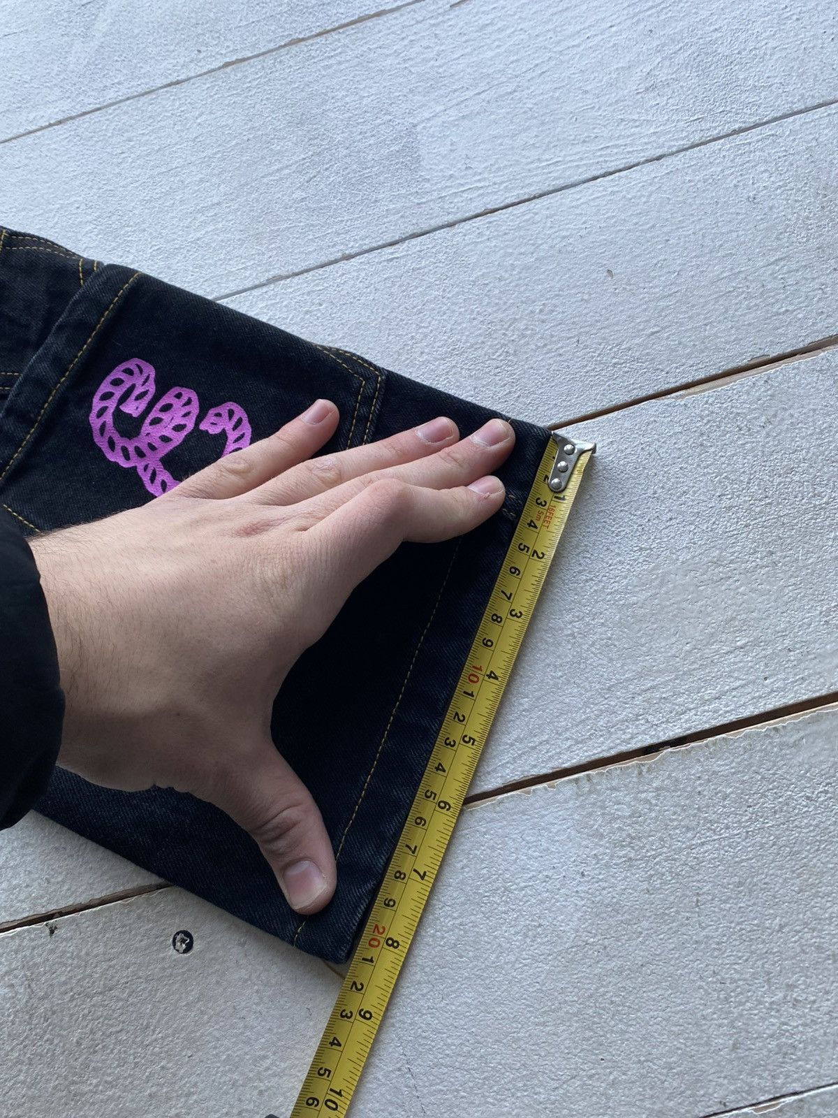 Japanese Brand ⚡️Spiritual Garment Japanese Style Multi Pocket Denim Pants Size US 31 - 15 Thumbnail