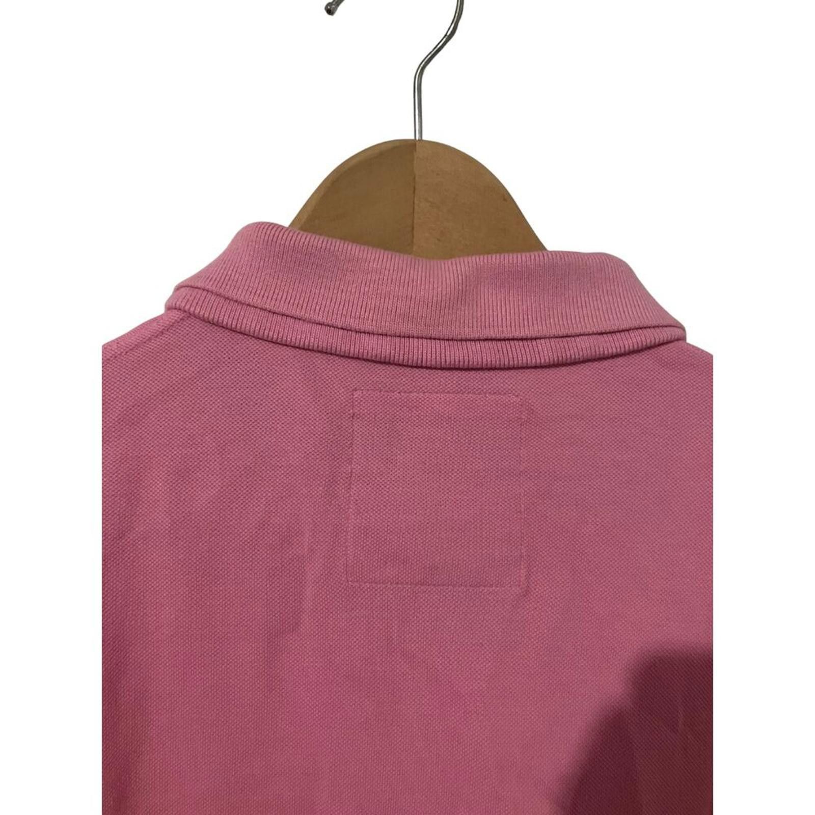 Other El Ganso Men’s Polo Shirt Pink Blue Trim 100% Cotton Size L Size US L / EU 52-54 / 3 - 6 Thumbnail